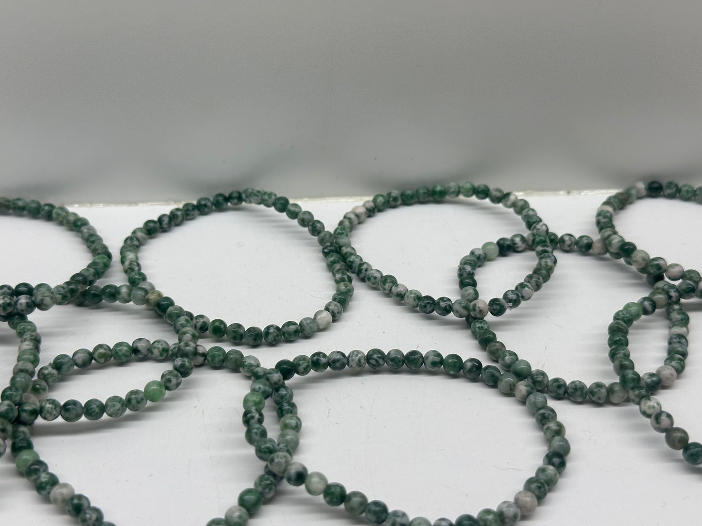 Tree Agate 4mm Bracelets