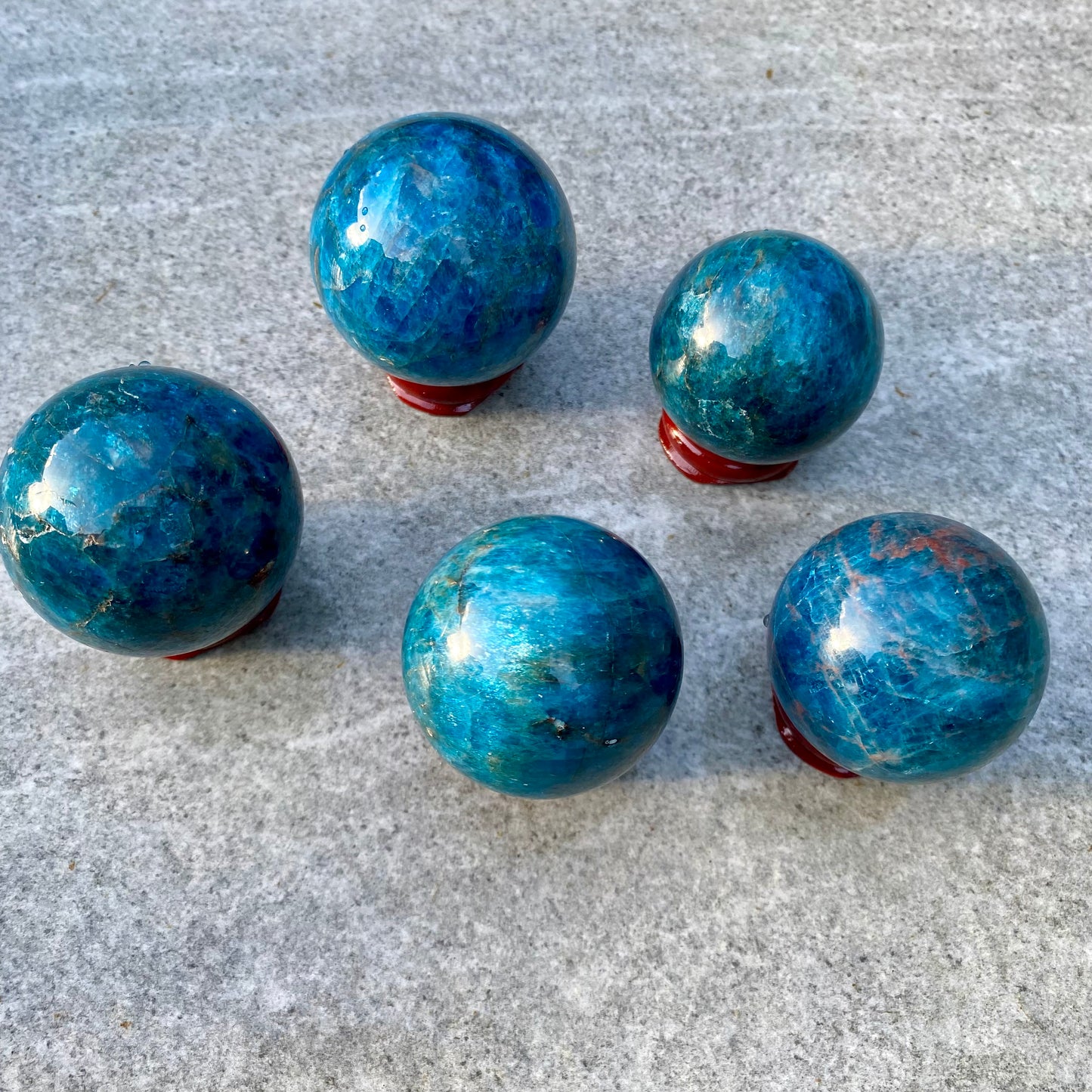 Blue Appetite Spheres