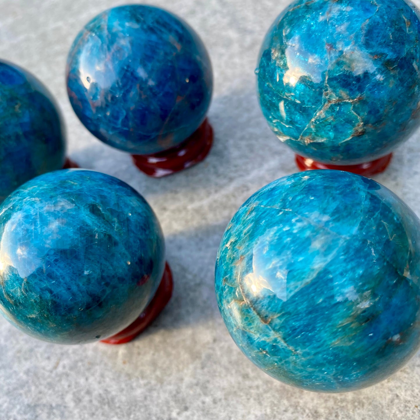 Blue Appetite Spheres