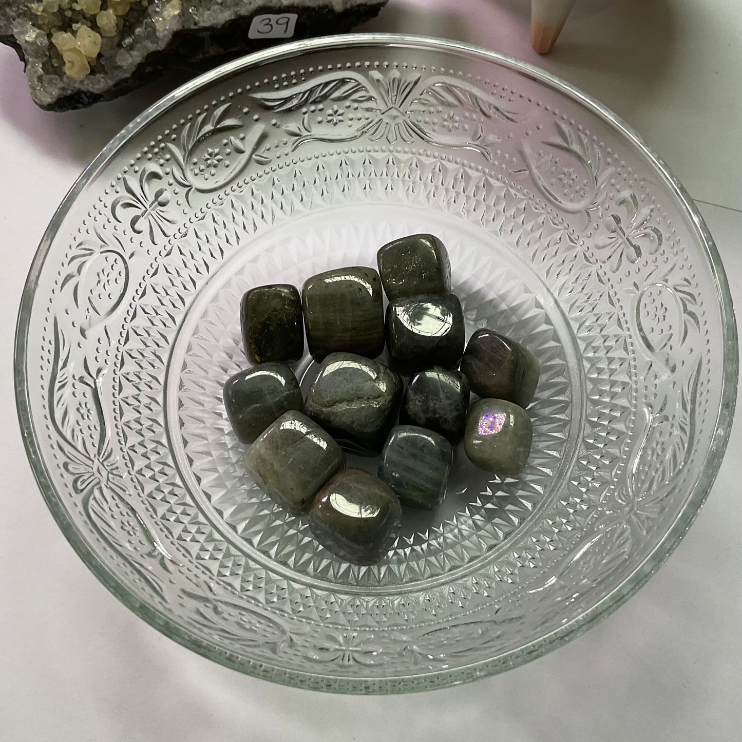 Labradorite Soft Cubes
