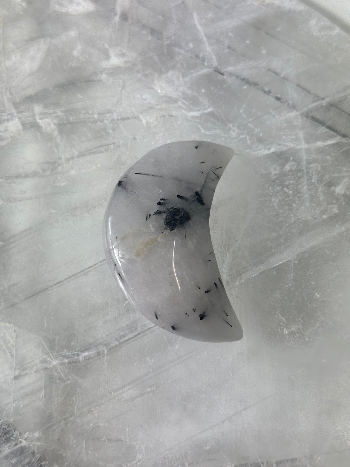 Quartz & Tourmaline Moons