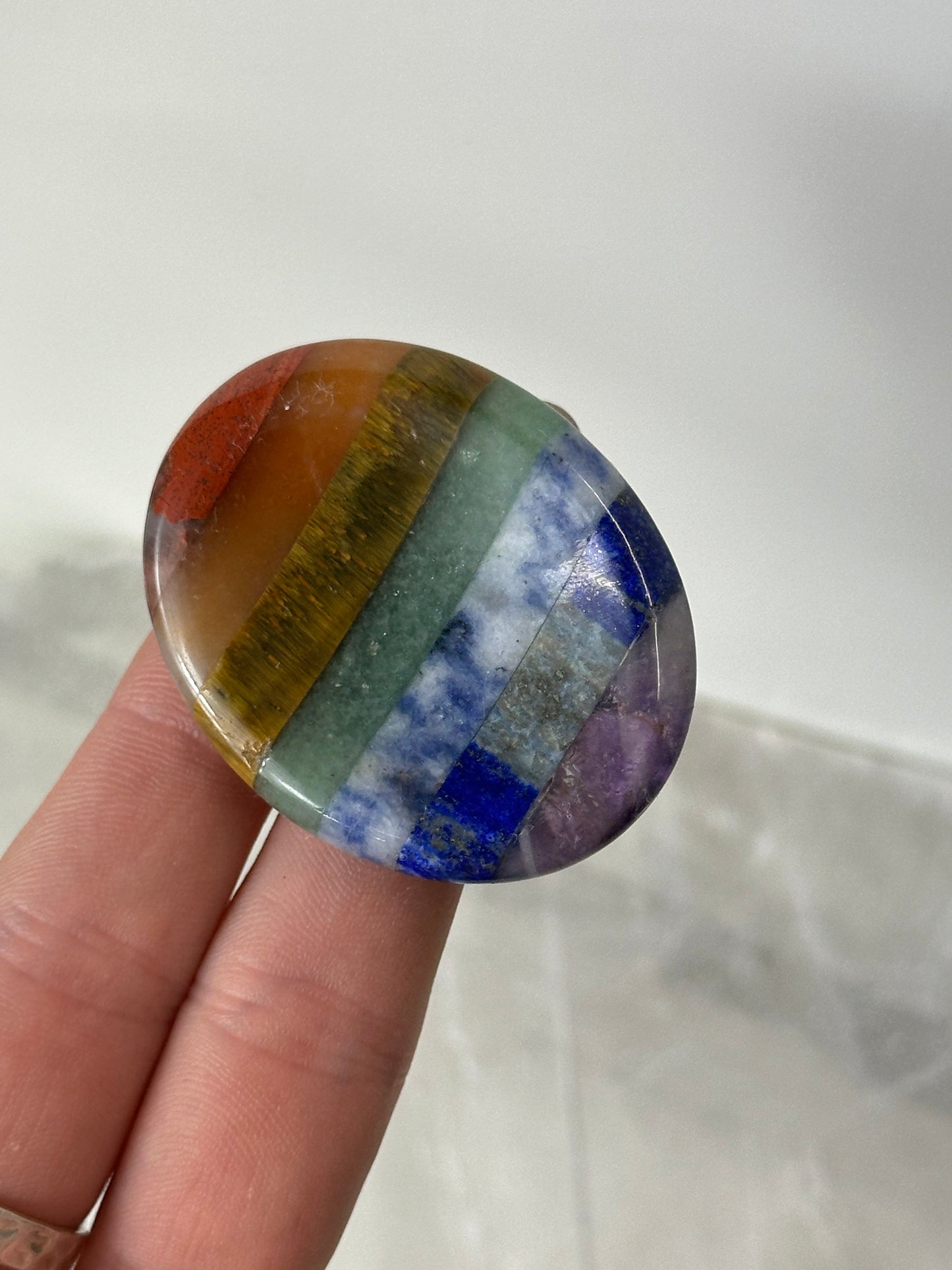 Chakra Oval Palm