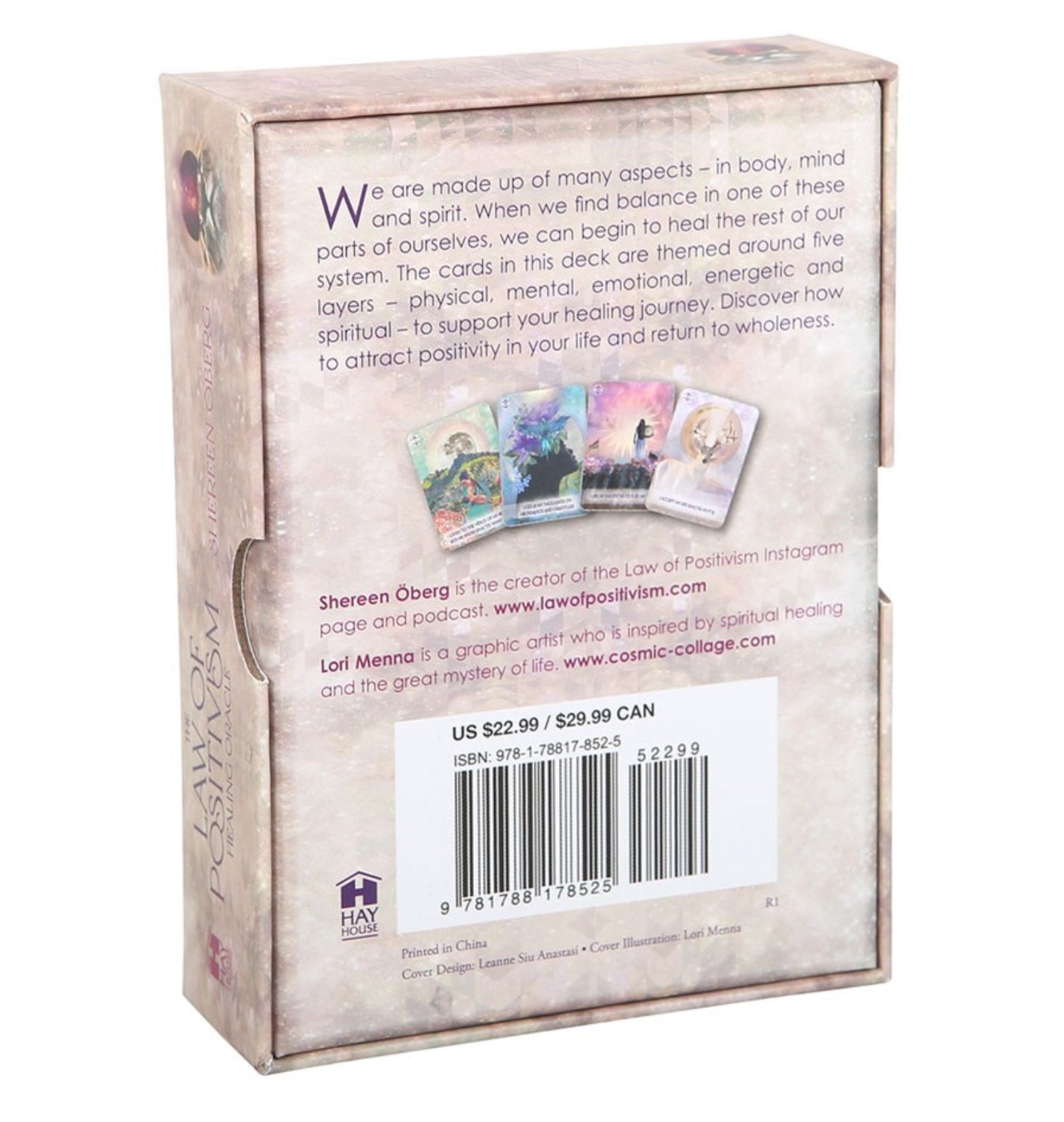 The Law of Positivism Healing Oracle Cards
