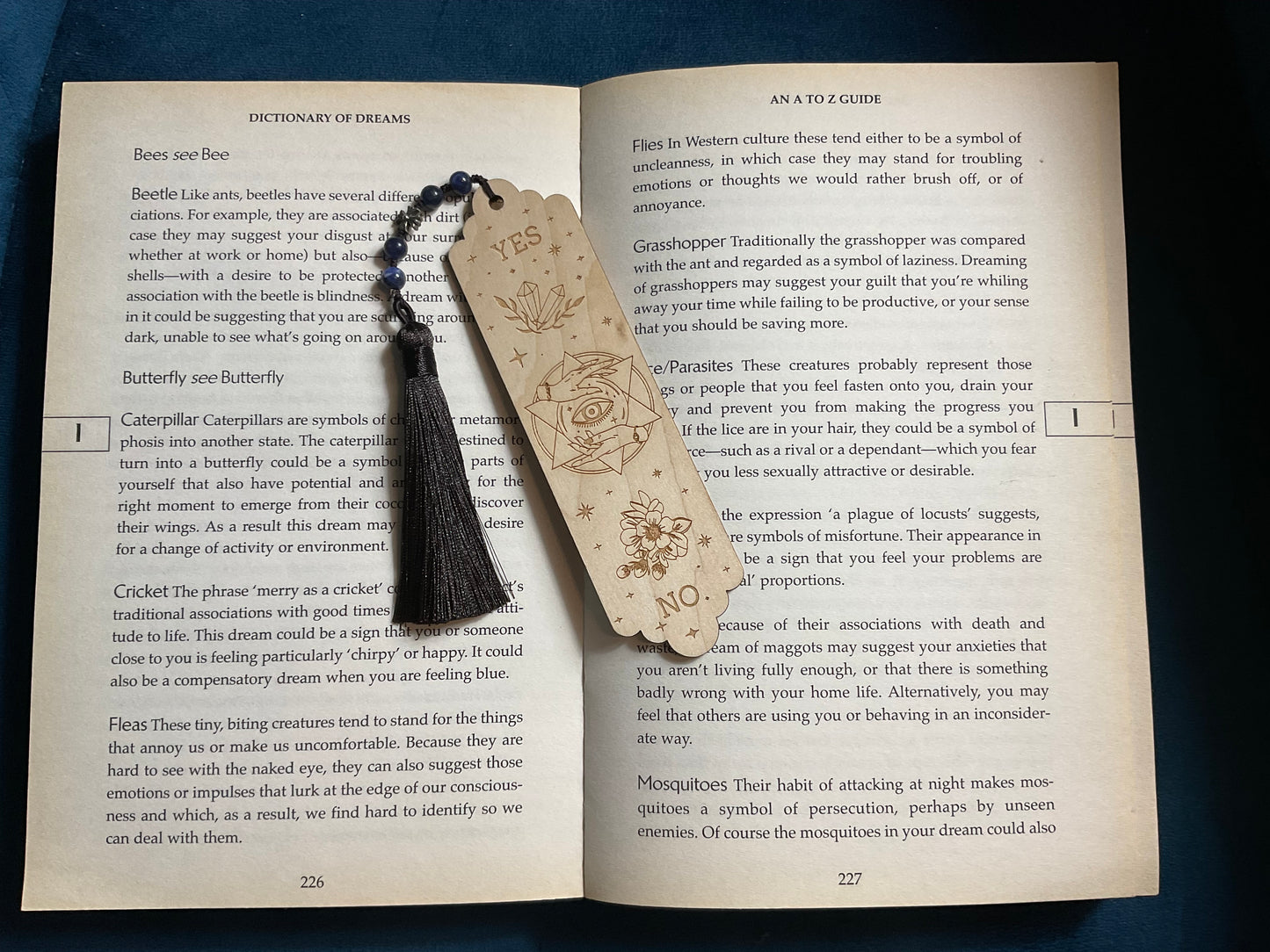 Yes & No Eye Book Mark