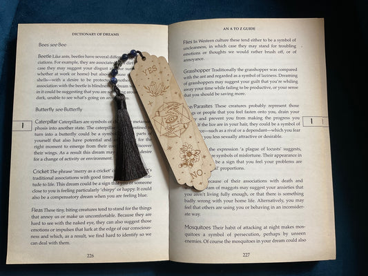 Yes & No Eye Book Mark