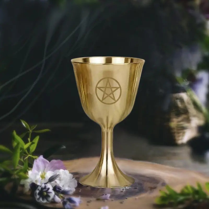 Gold Pentacle Goblet