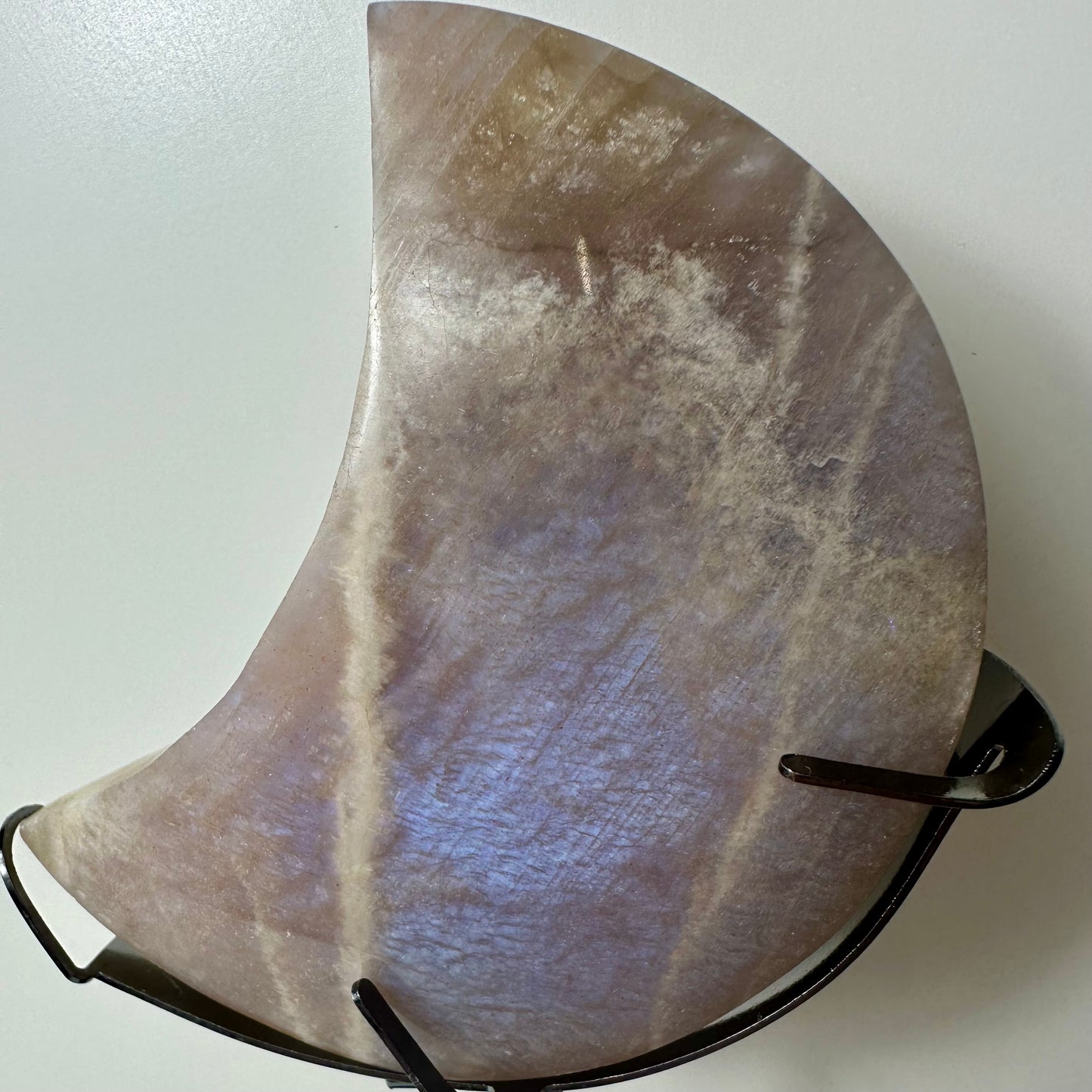 Moonstone Moon On Stand