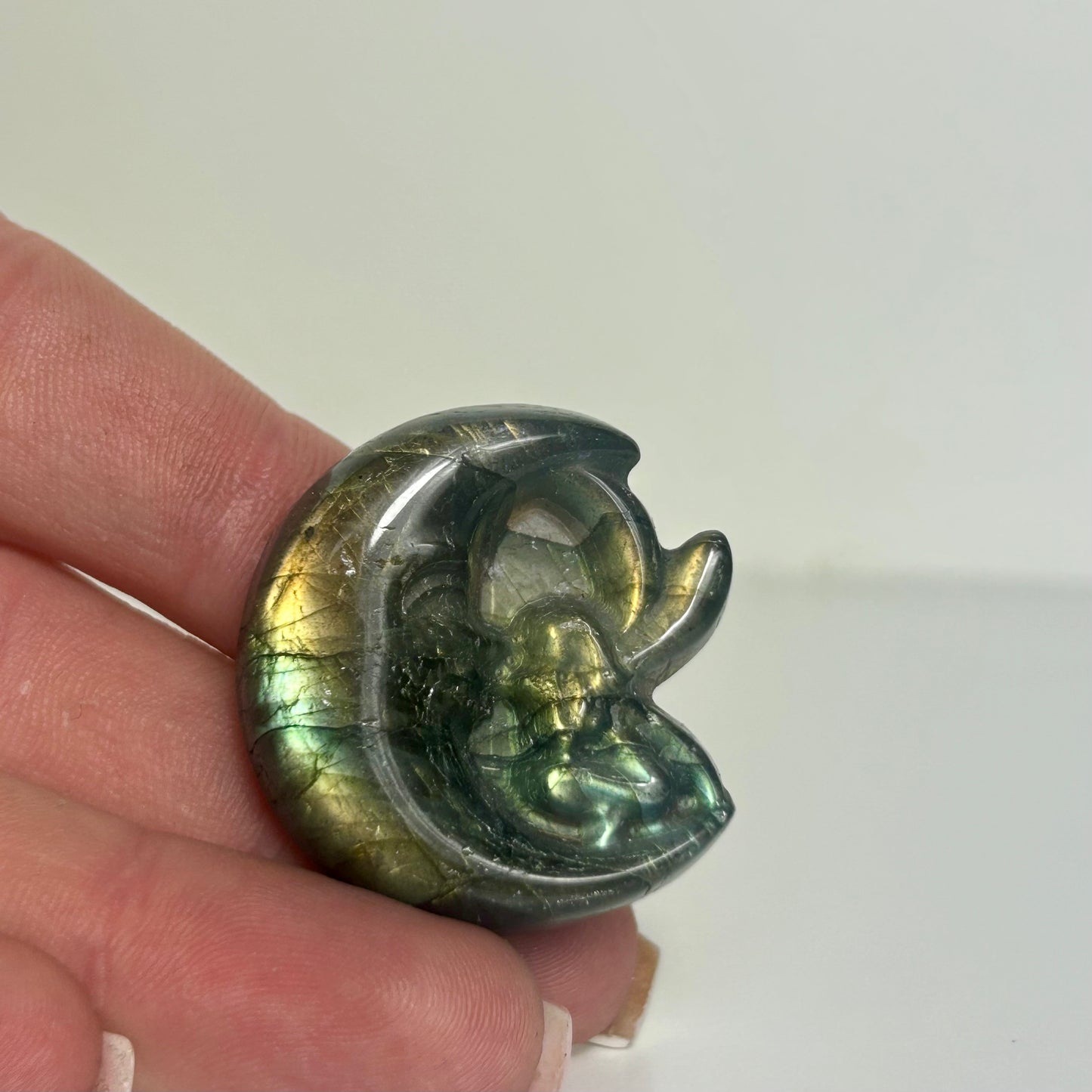 High Grade Mini Labradorite Carving