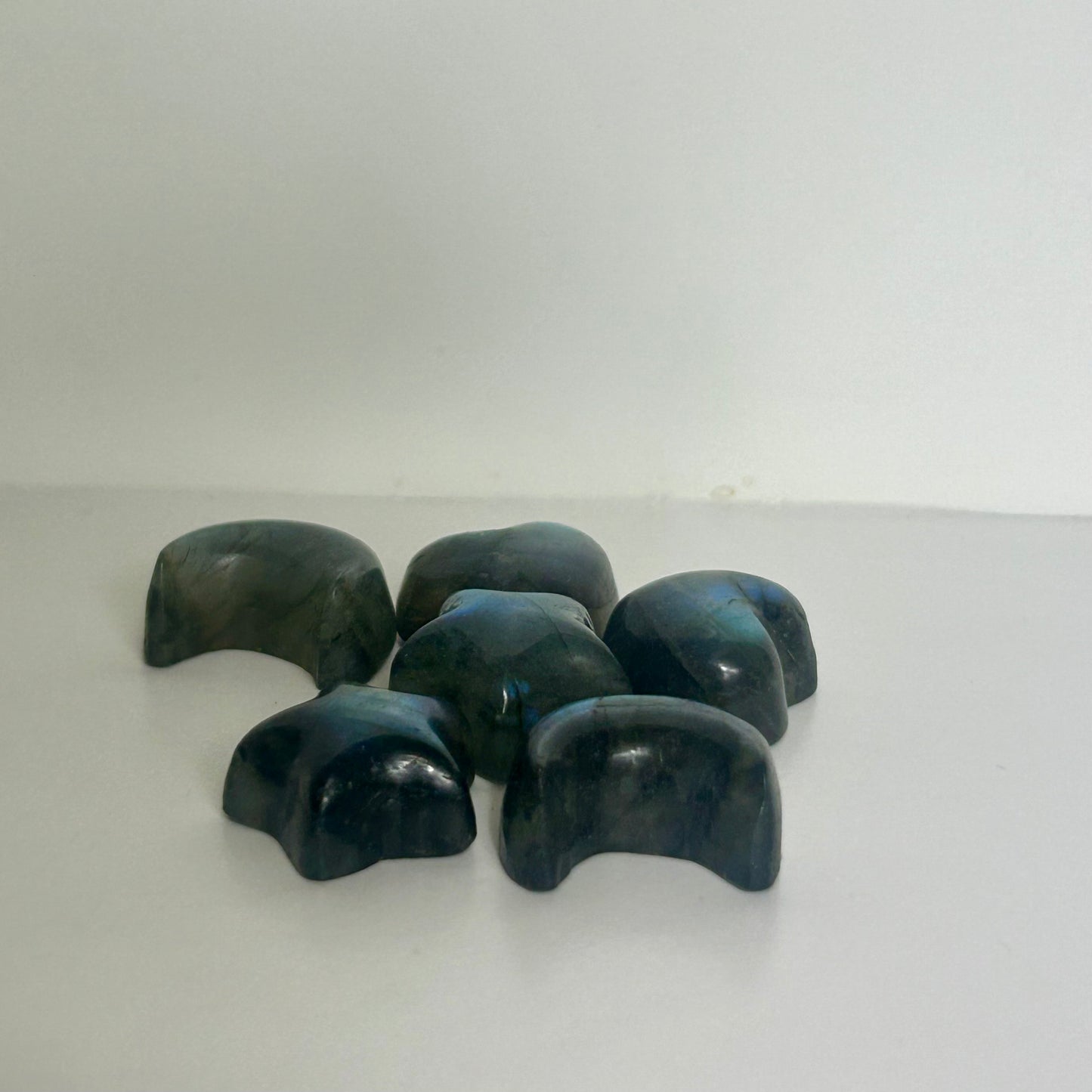 High Grade Labradorite Mini Stars, Moons & Hearts