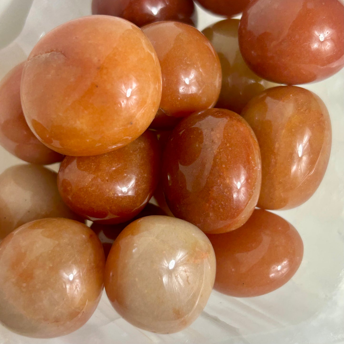 Peach Jade Tumbles