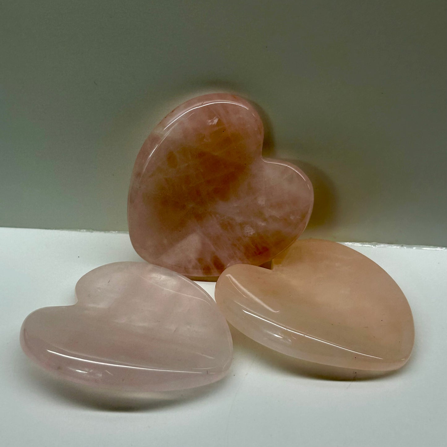 Rose Quartz Hearts