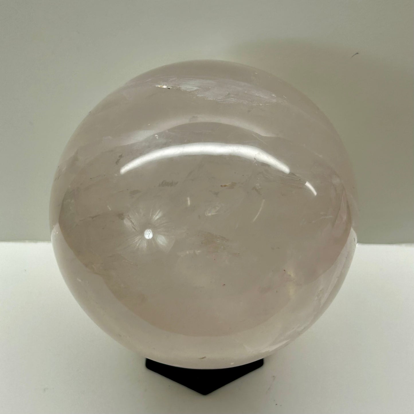 Star Rose Quartz Sphere