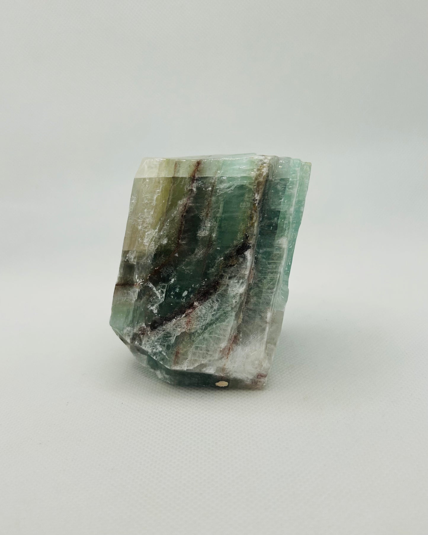 Raw Green Calcite