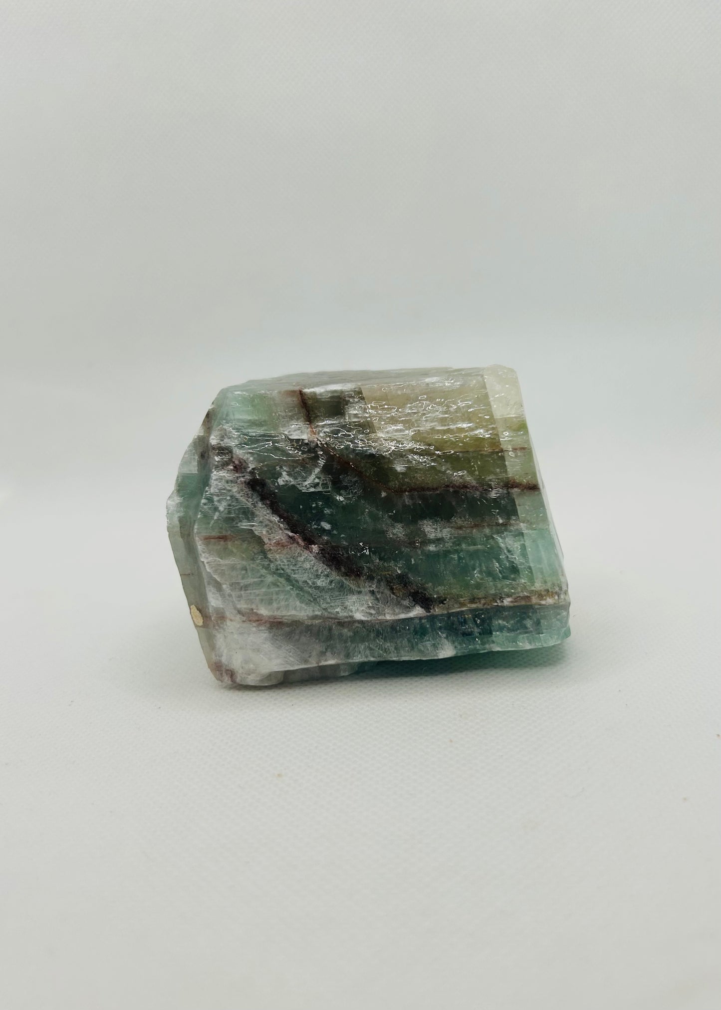 Raw Green Calcite