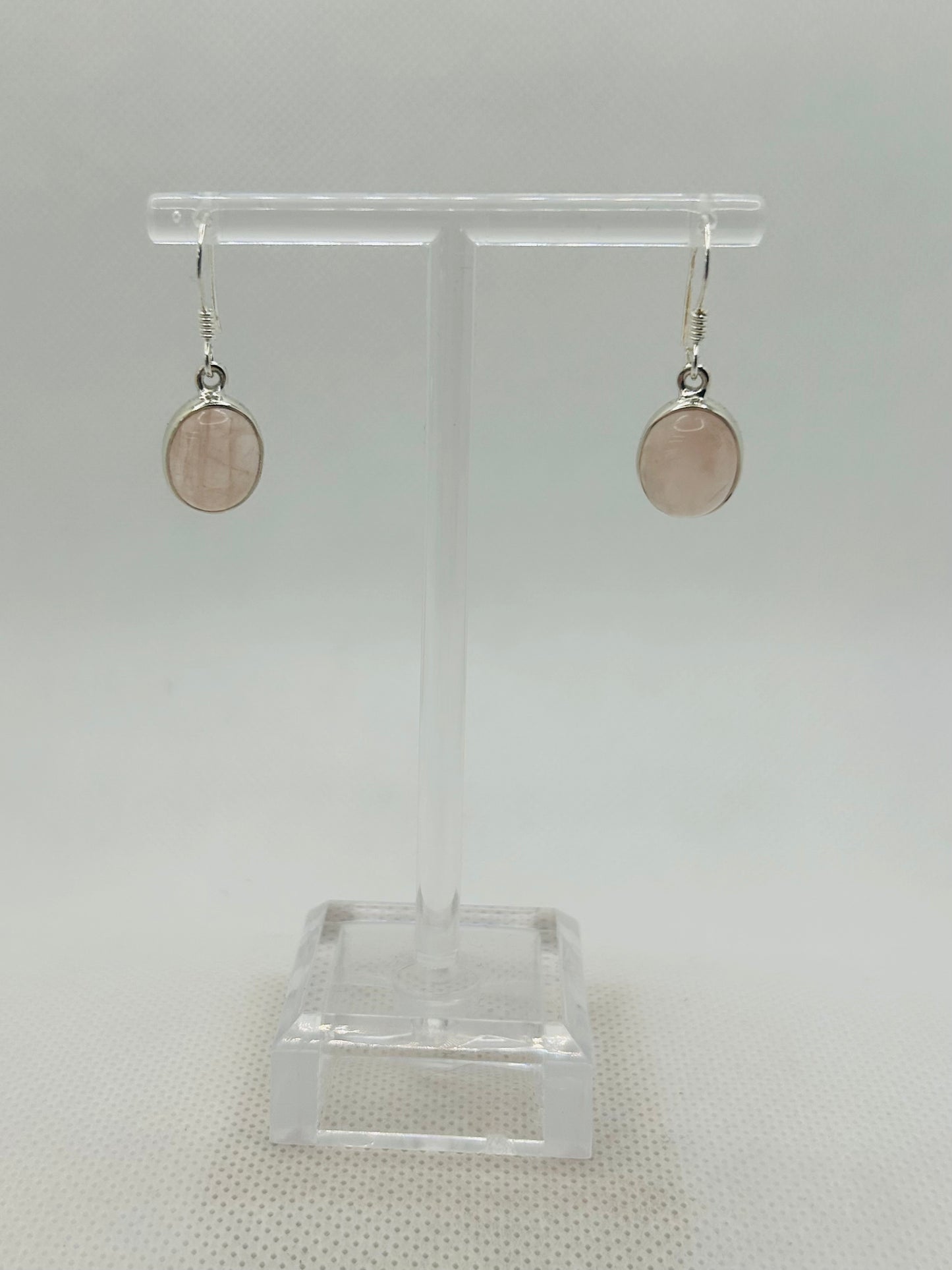 Rose Quartz earrings