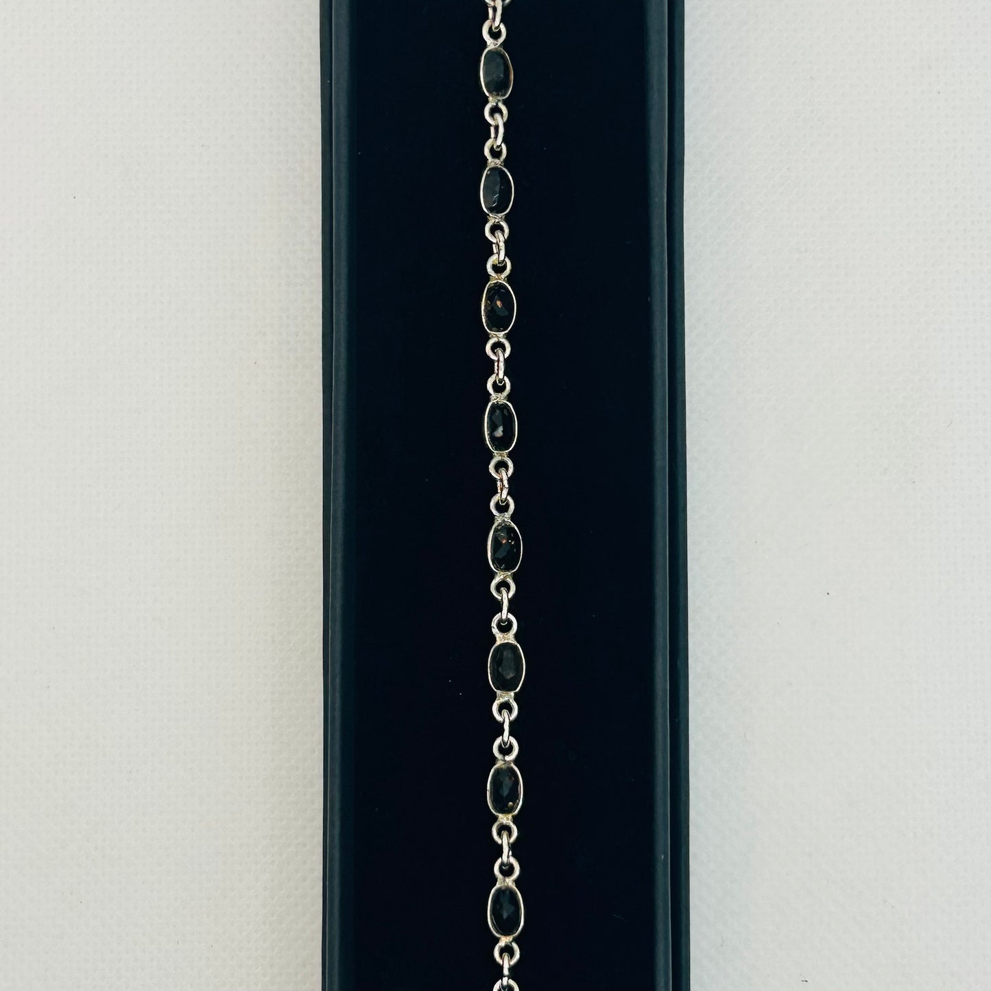 925 Garnet Bracelet