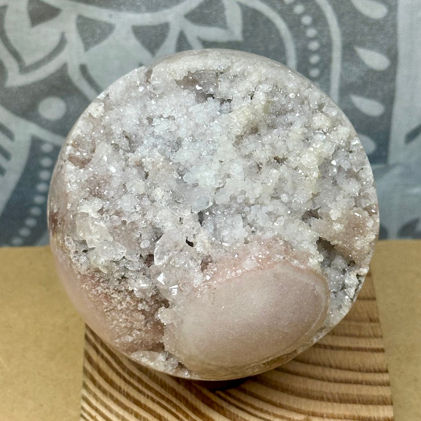 Pink Amethyst Sphere