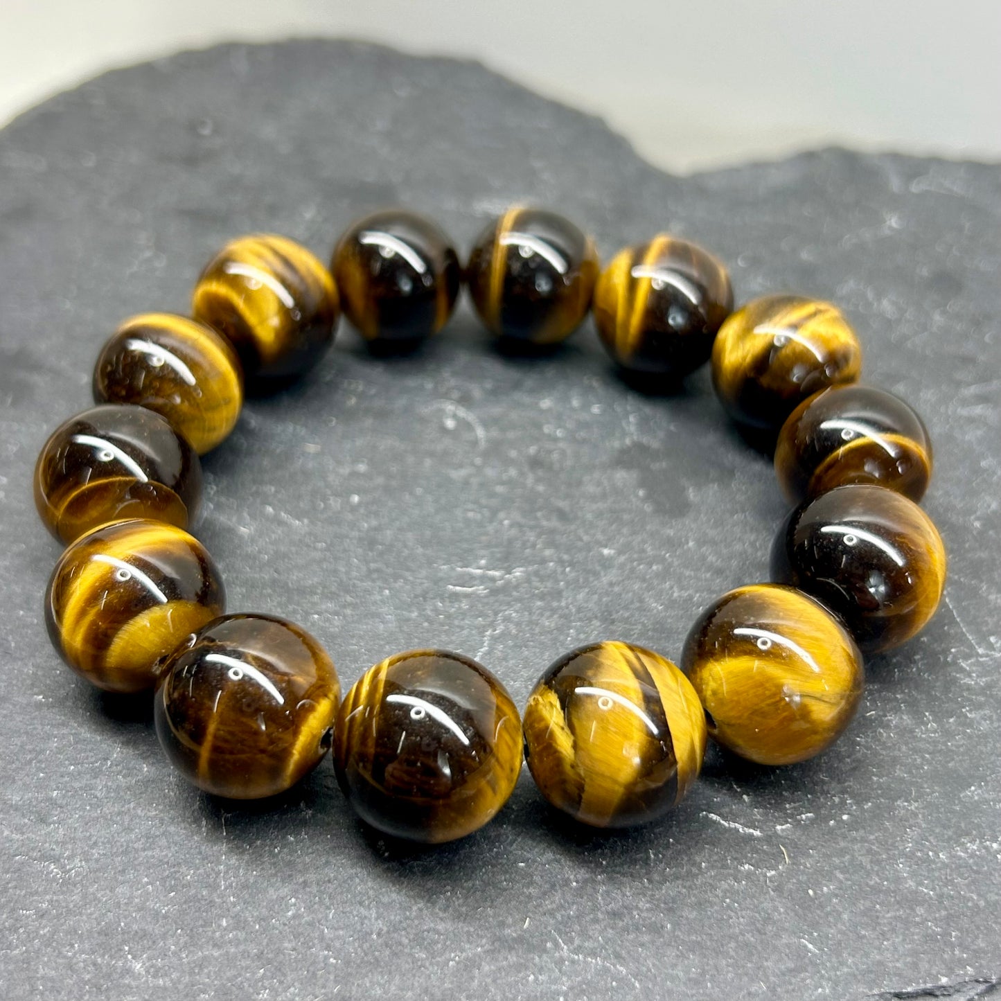 Tigers Eye 16mm Bracelets