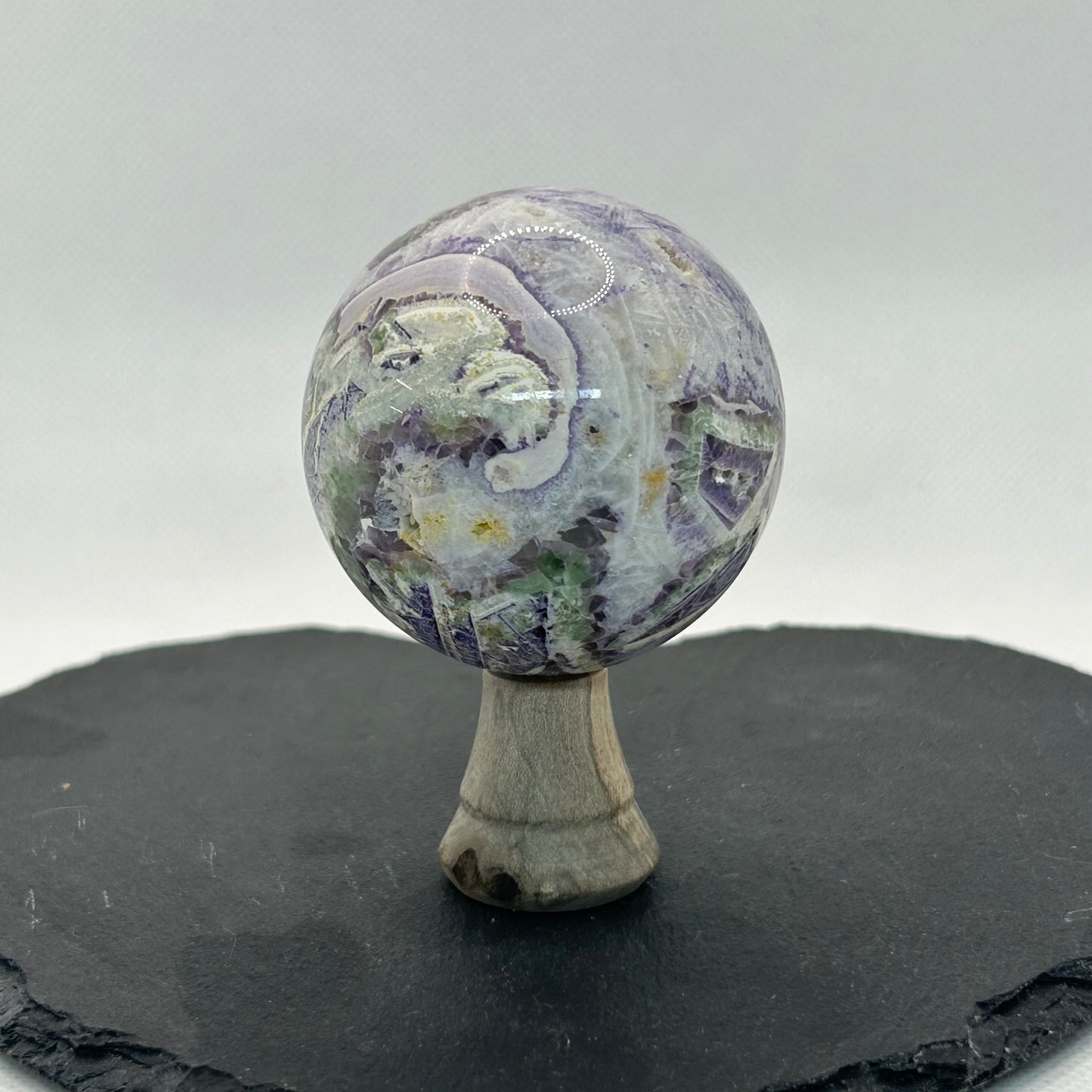 Violet Fluorite Sphere