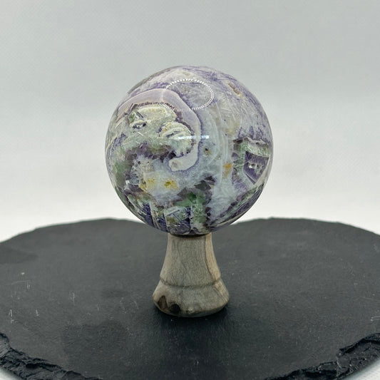 Violet Fluorite Sphere