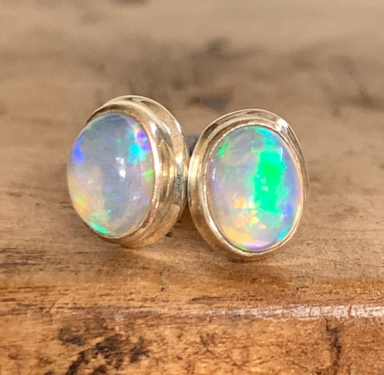 Opal Earrings