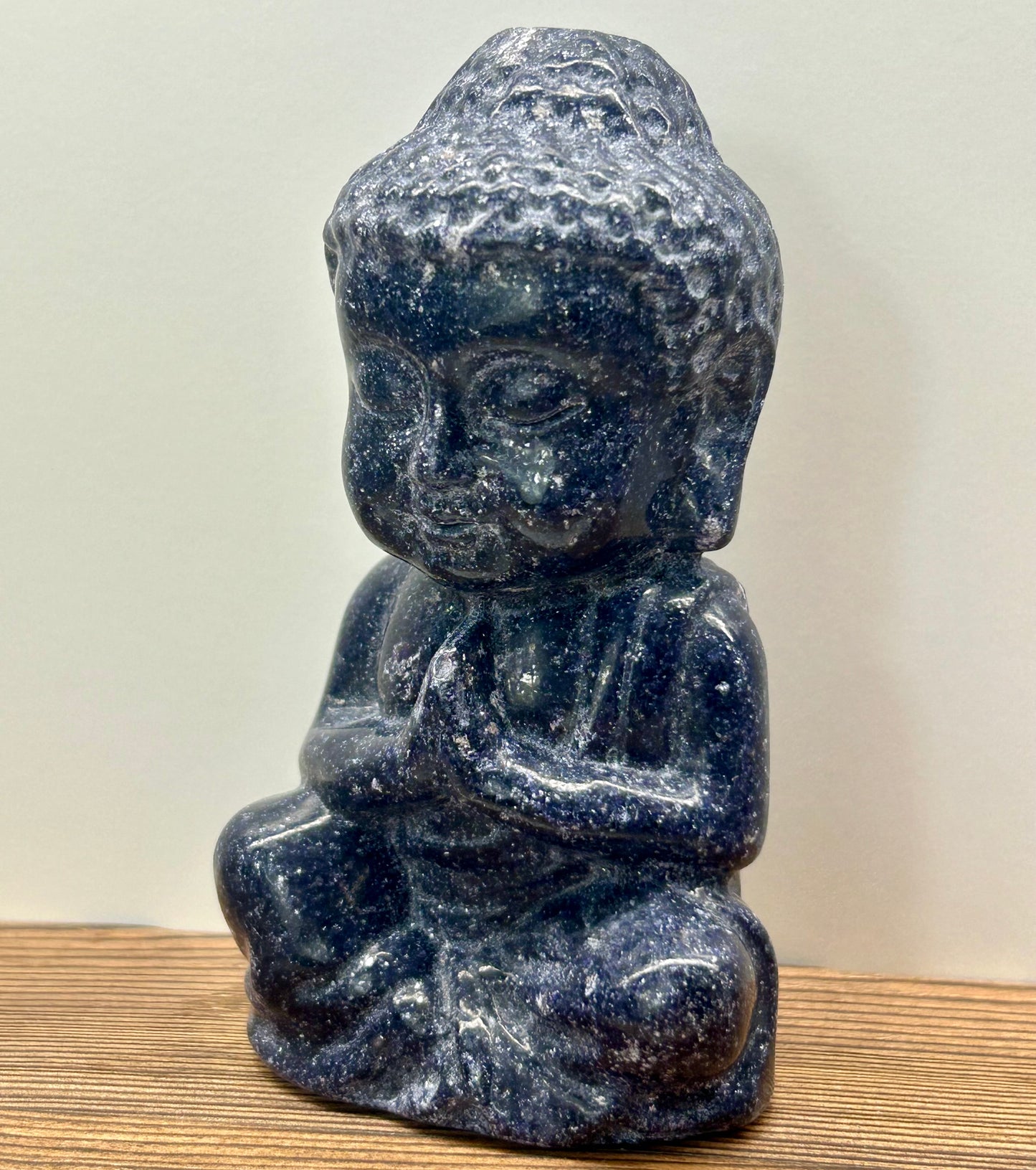 Lepidolite Buddha (10cm Tall)