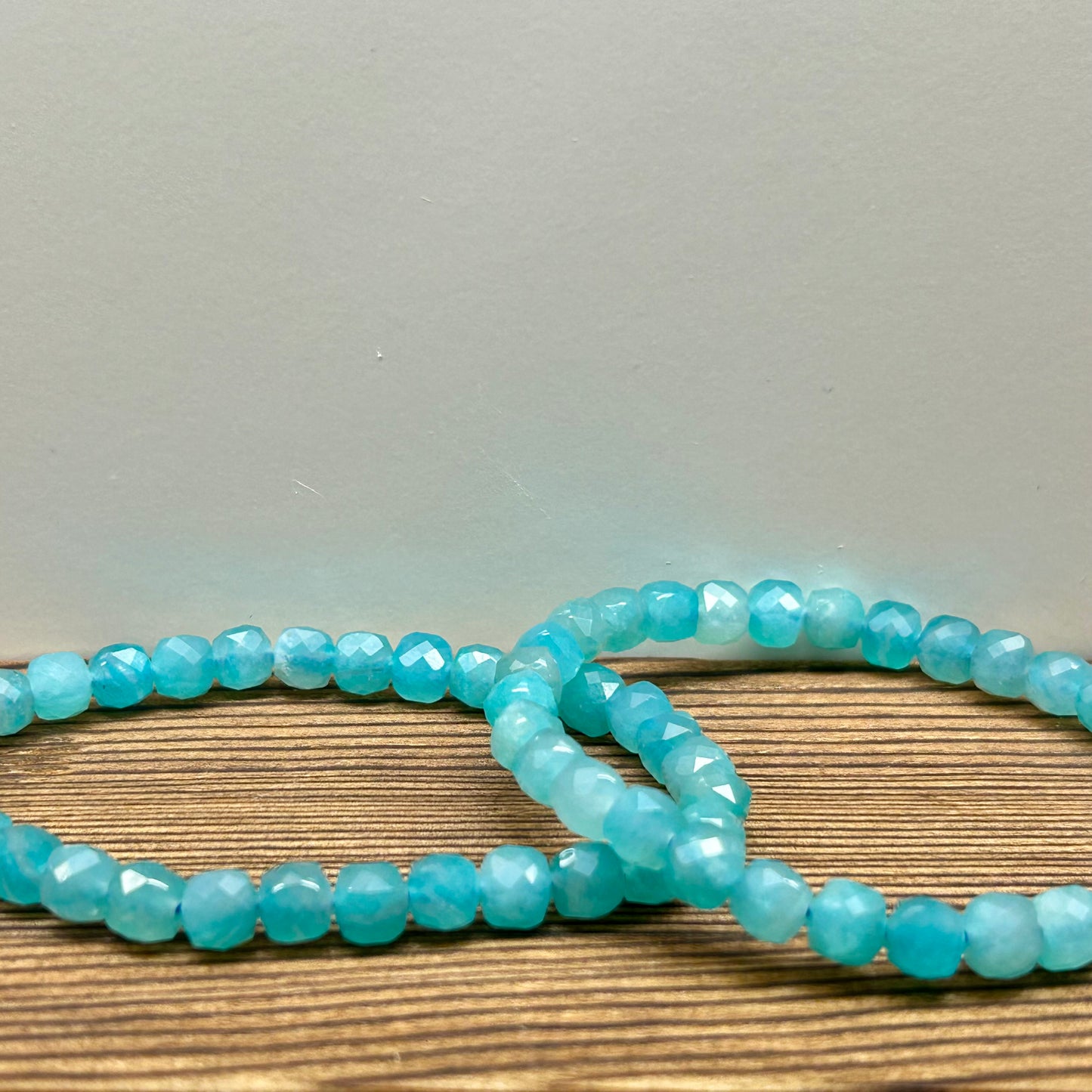 Amazonite Faceted Bracelets
