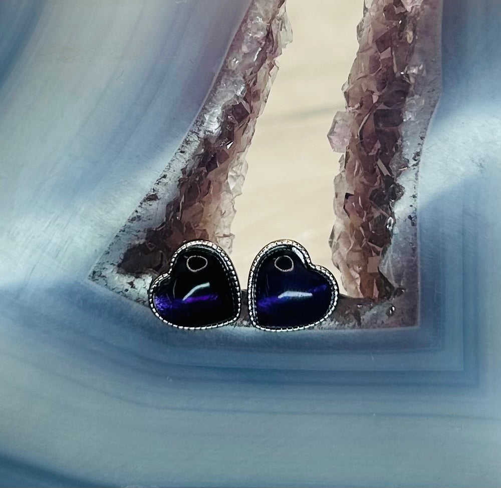 Flourite S925 Stud Earrings