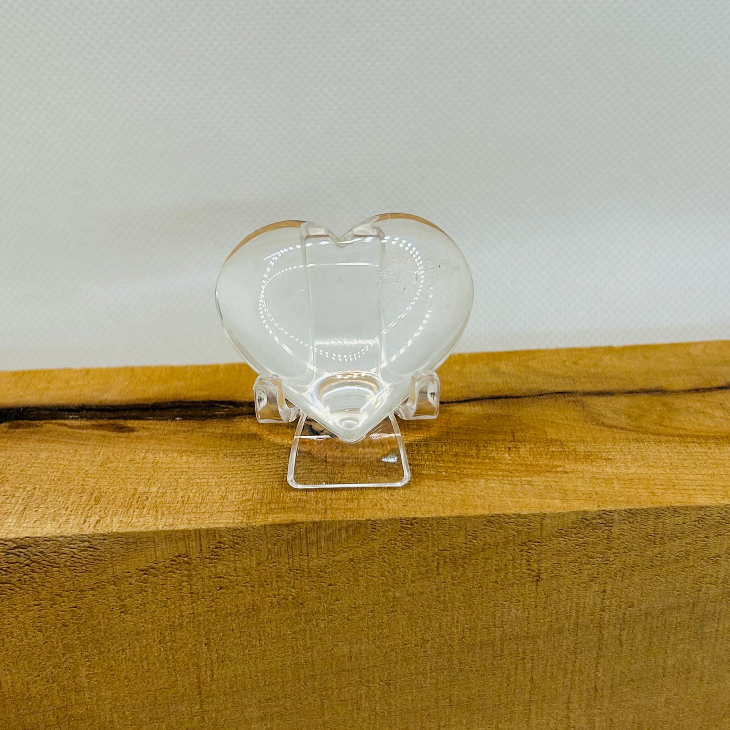 Clear Quartz Crystal Heart 4cm