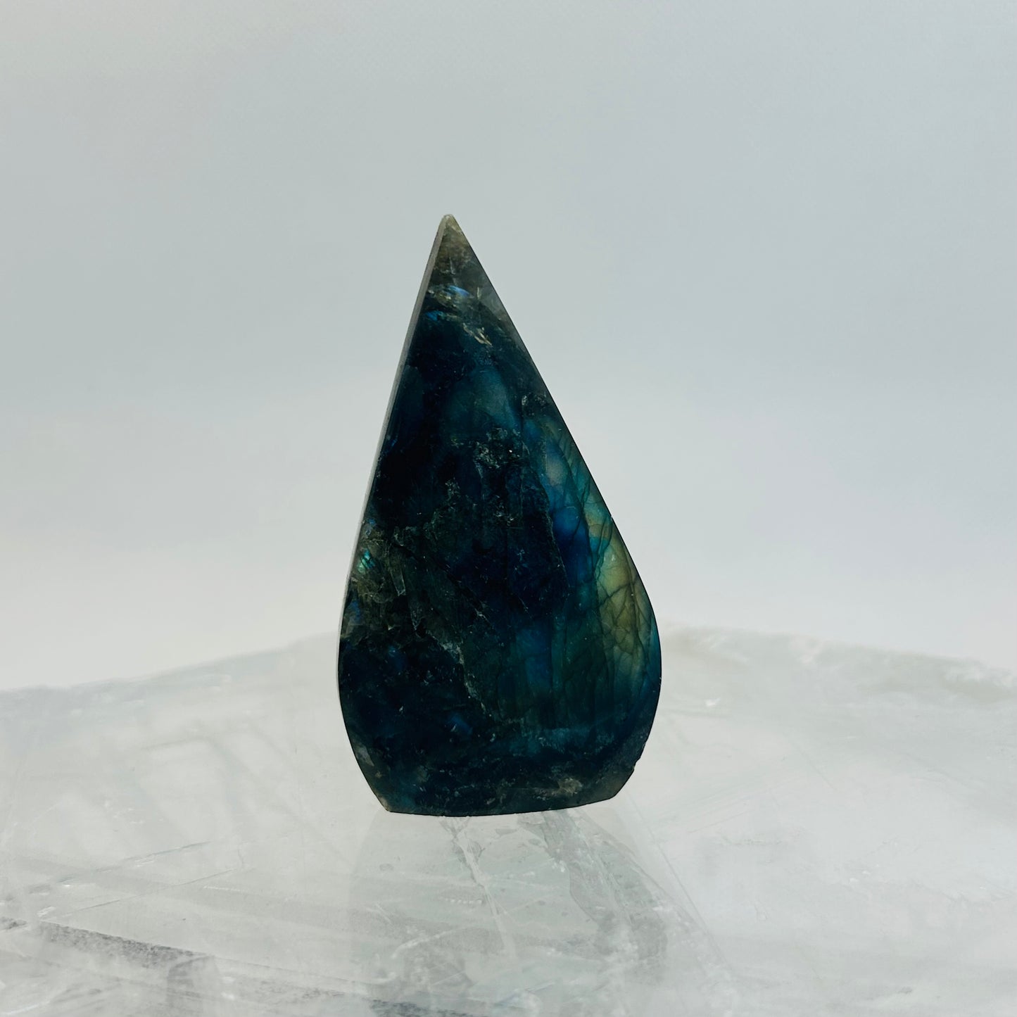 Labradorite Crystal Flame