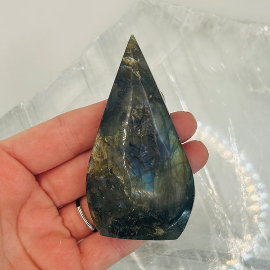 Labradorite Crystal Flame