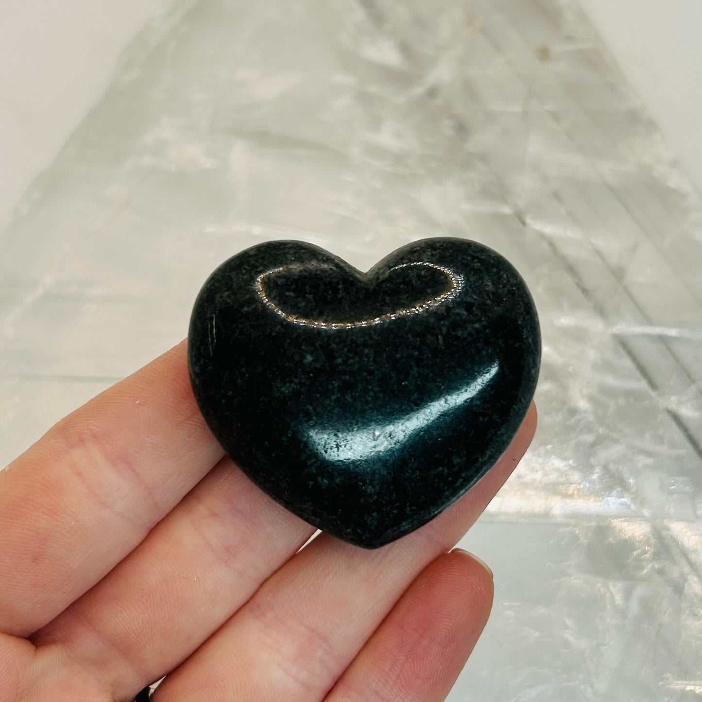 Tourmaline Crystal Heart
