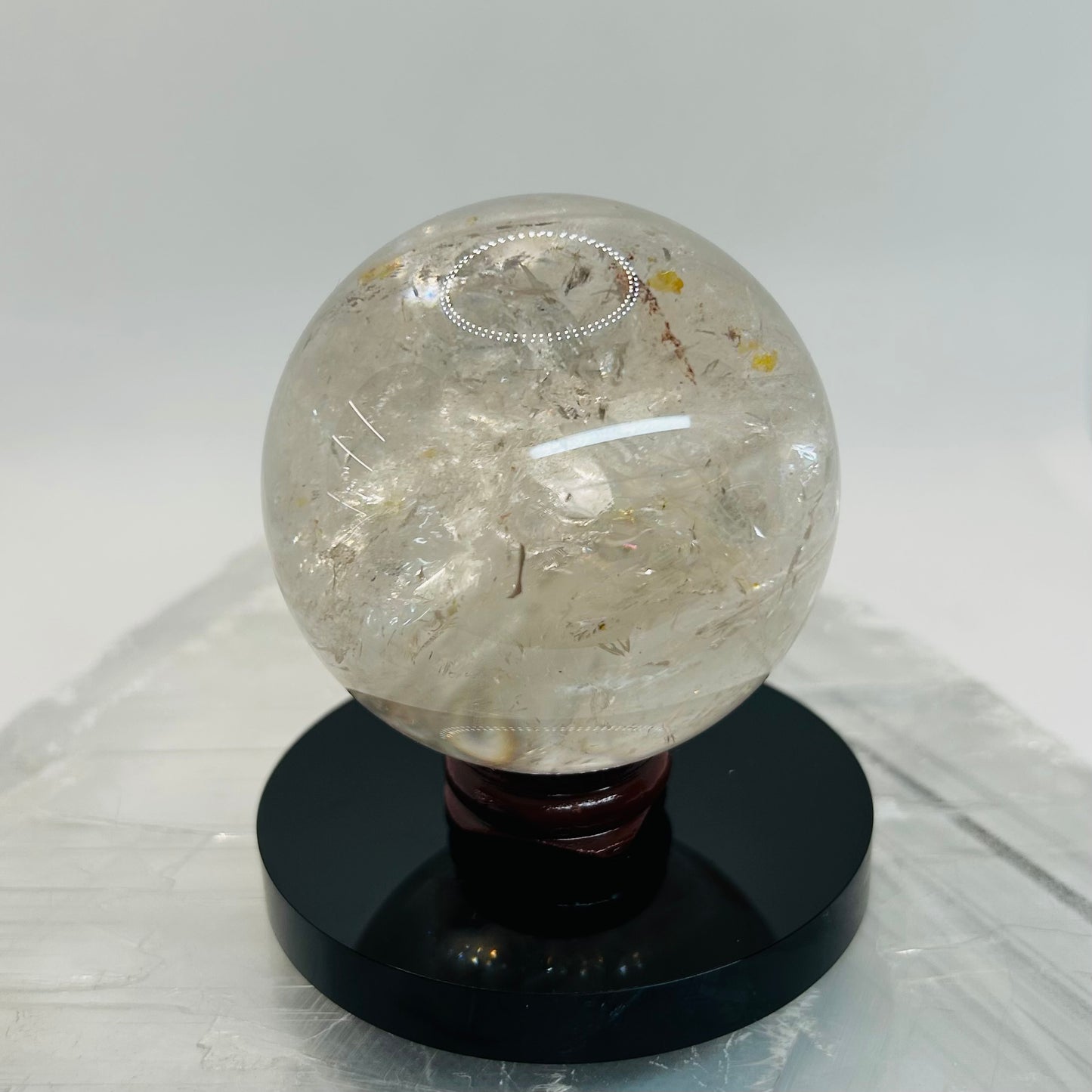 Clear Quartz Crystal Sphere
