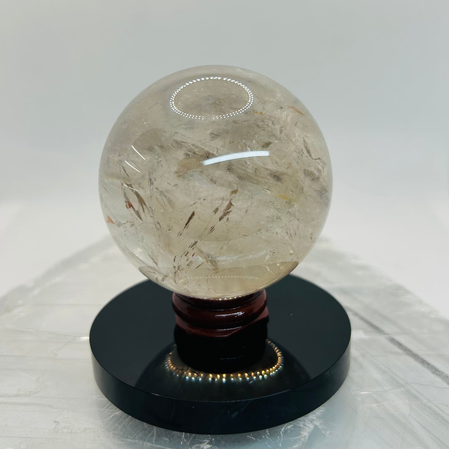 Clear Quartz Crystal Sphere