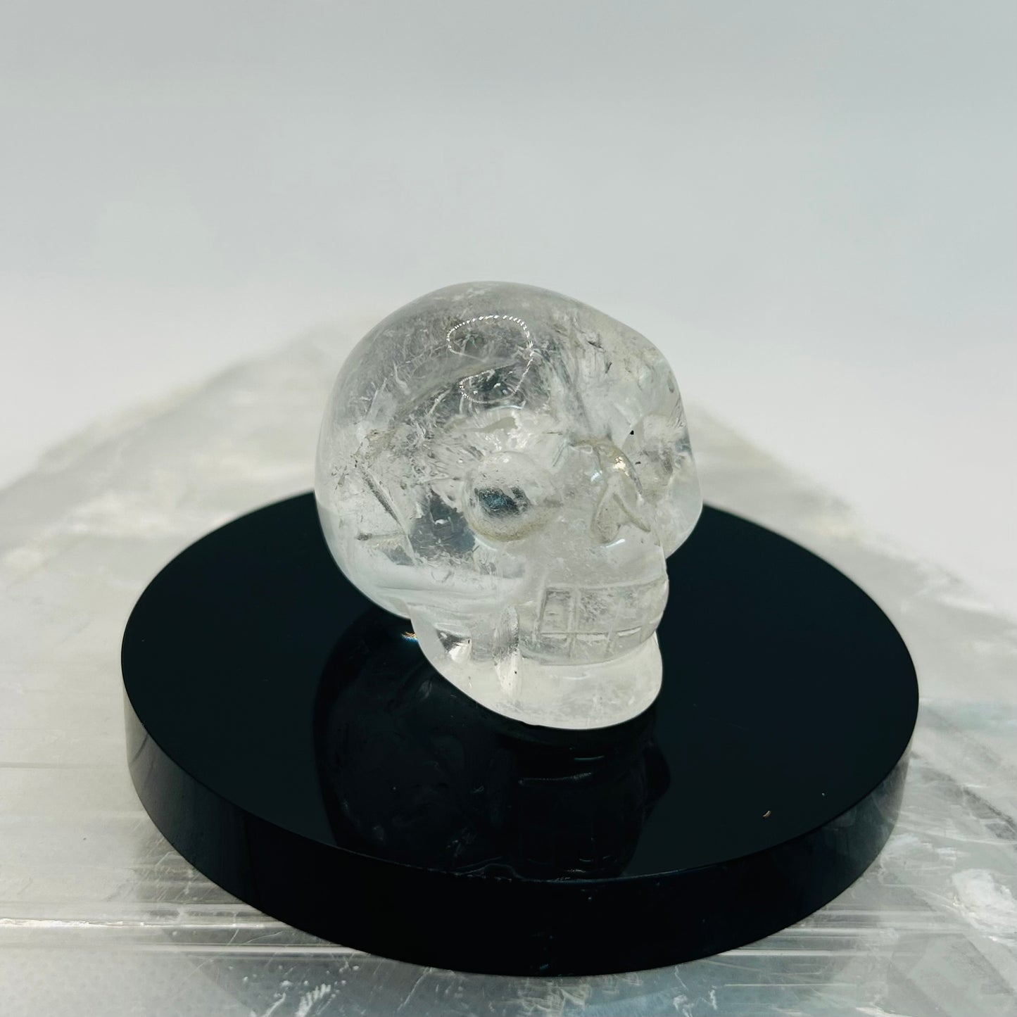 Clear Quartz Crystal Skull