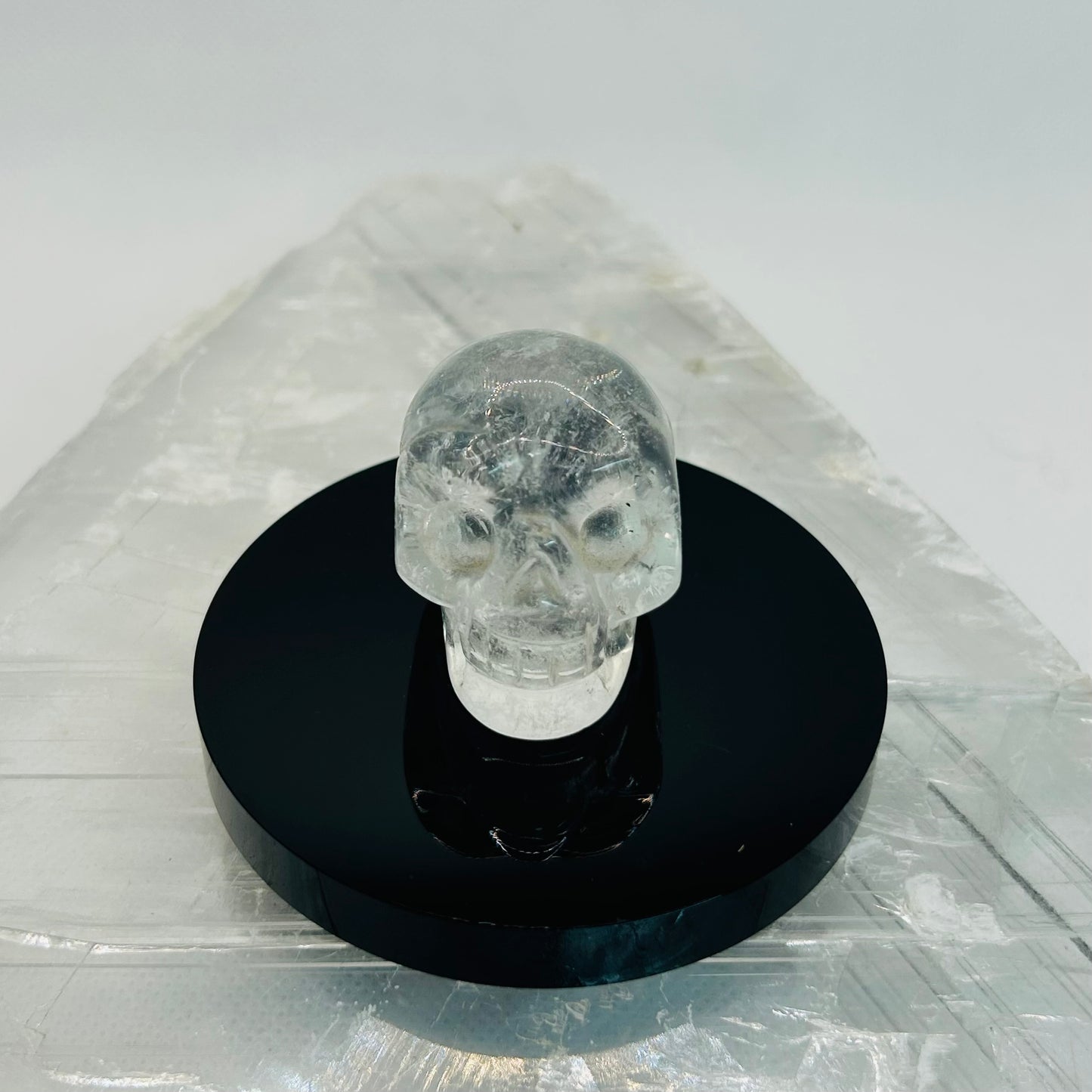 Clear Quartz Crystal Skull