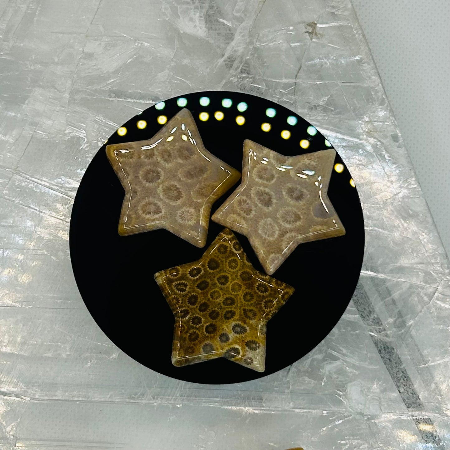 Coral Jasper Stars