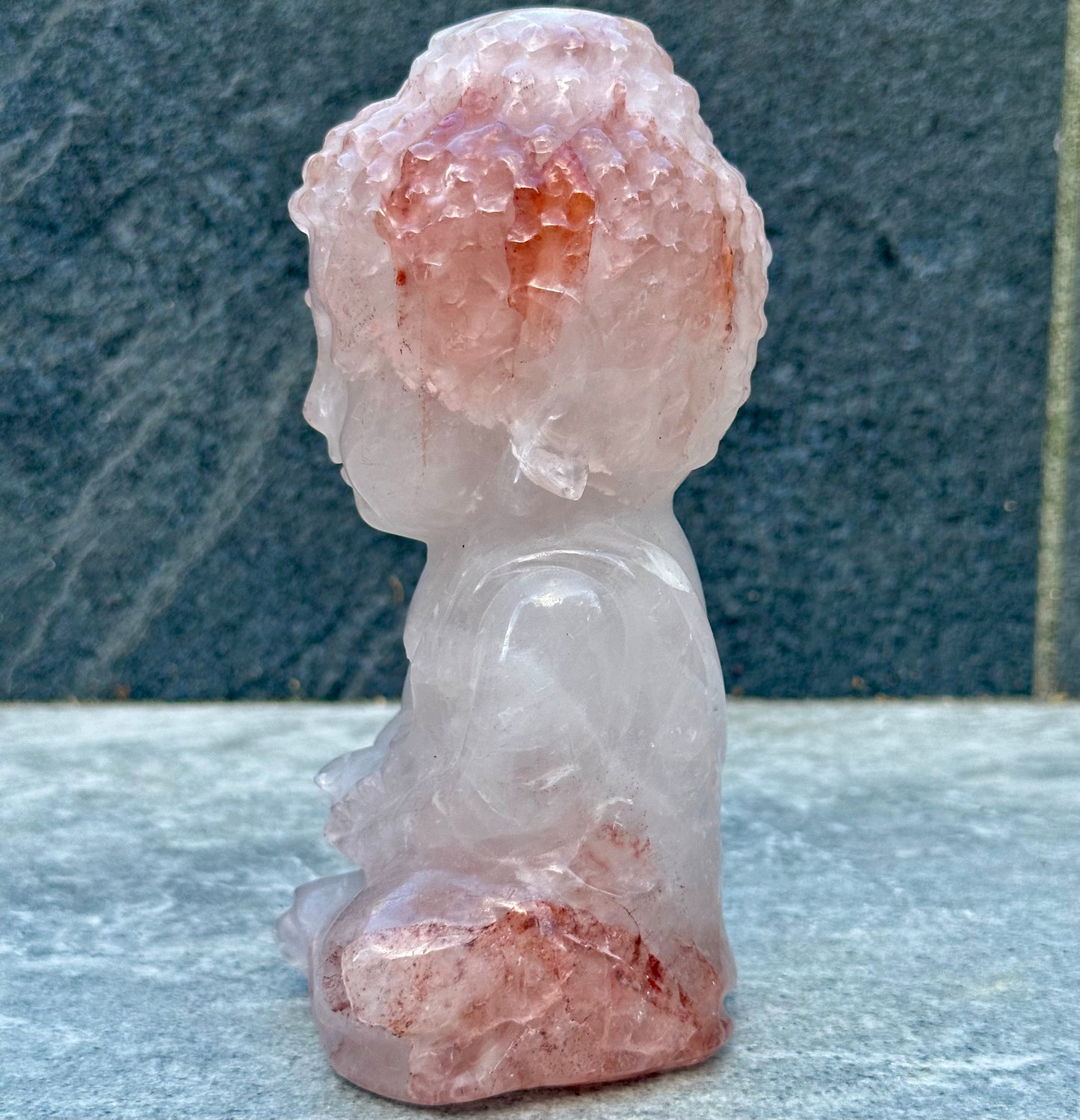 Fire Quartz Buddha Craving