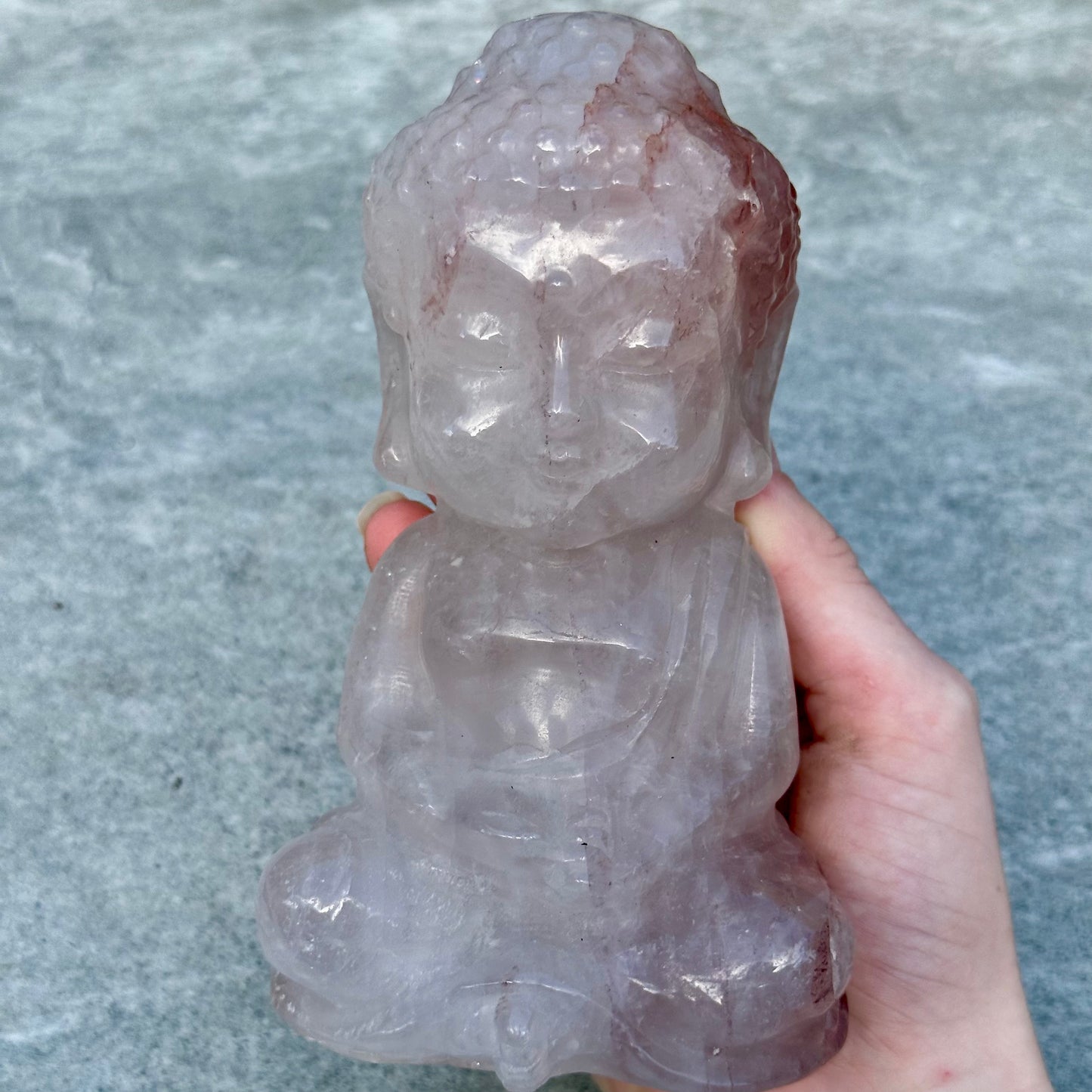 Fire Quartz Buddha Craving