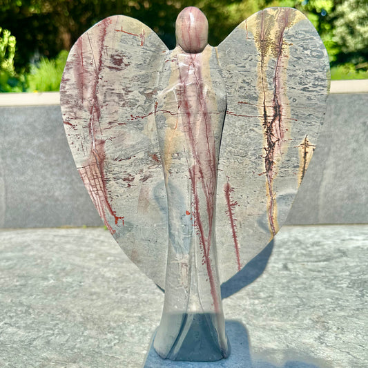 Picture Jasper Angel Carving