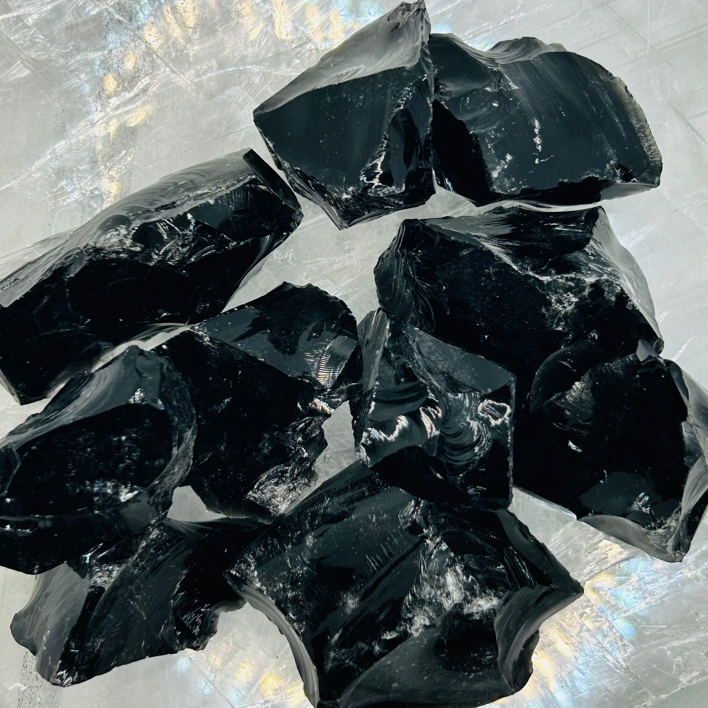 Raw Obsidian Chucks