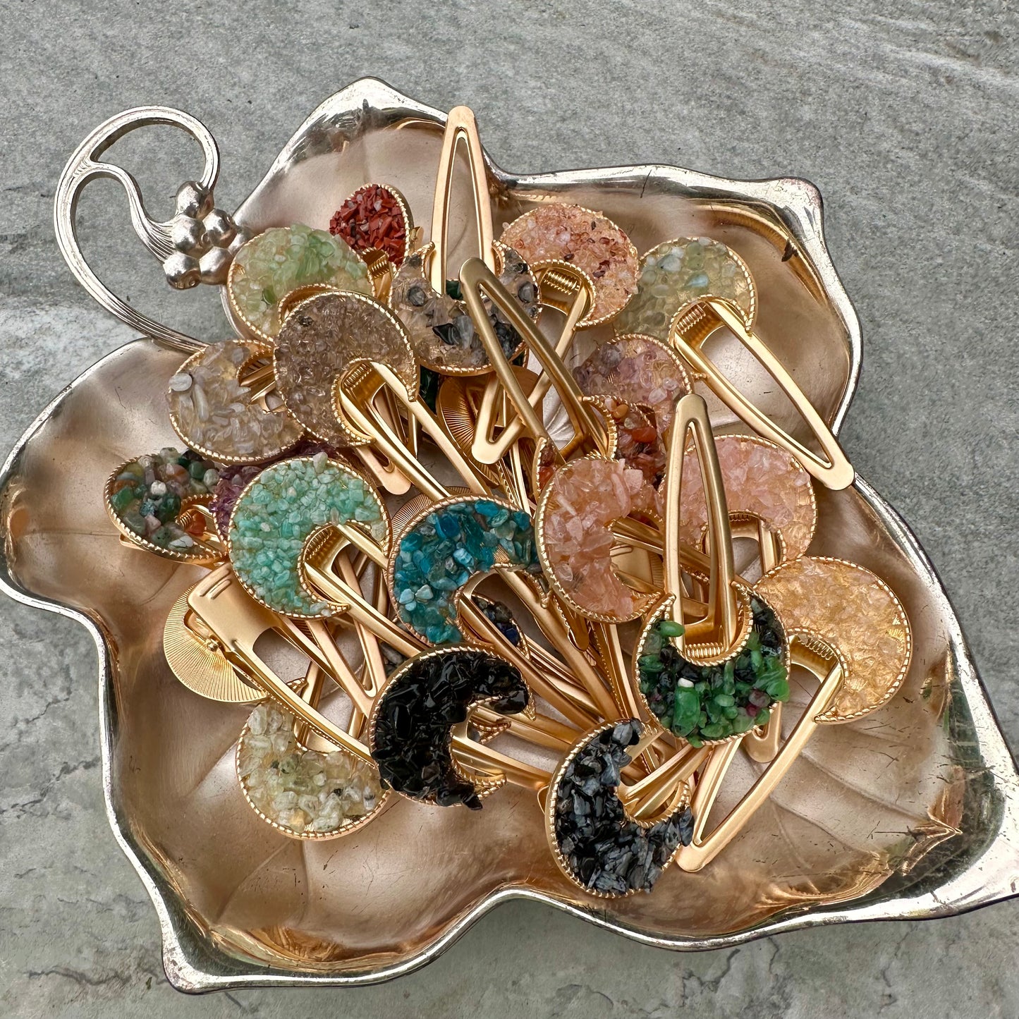 Crystal Hair Clips
