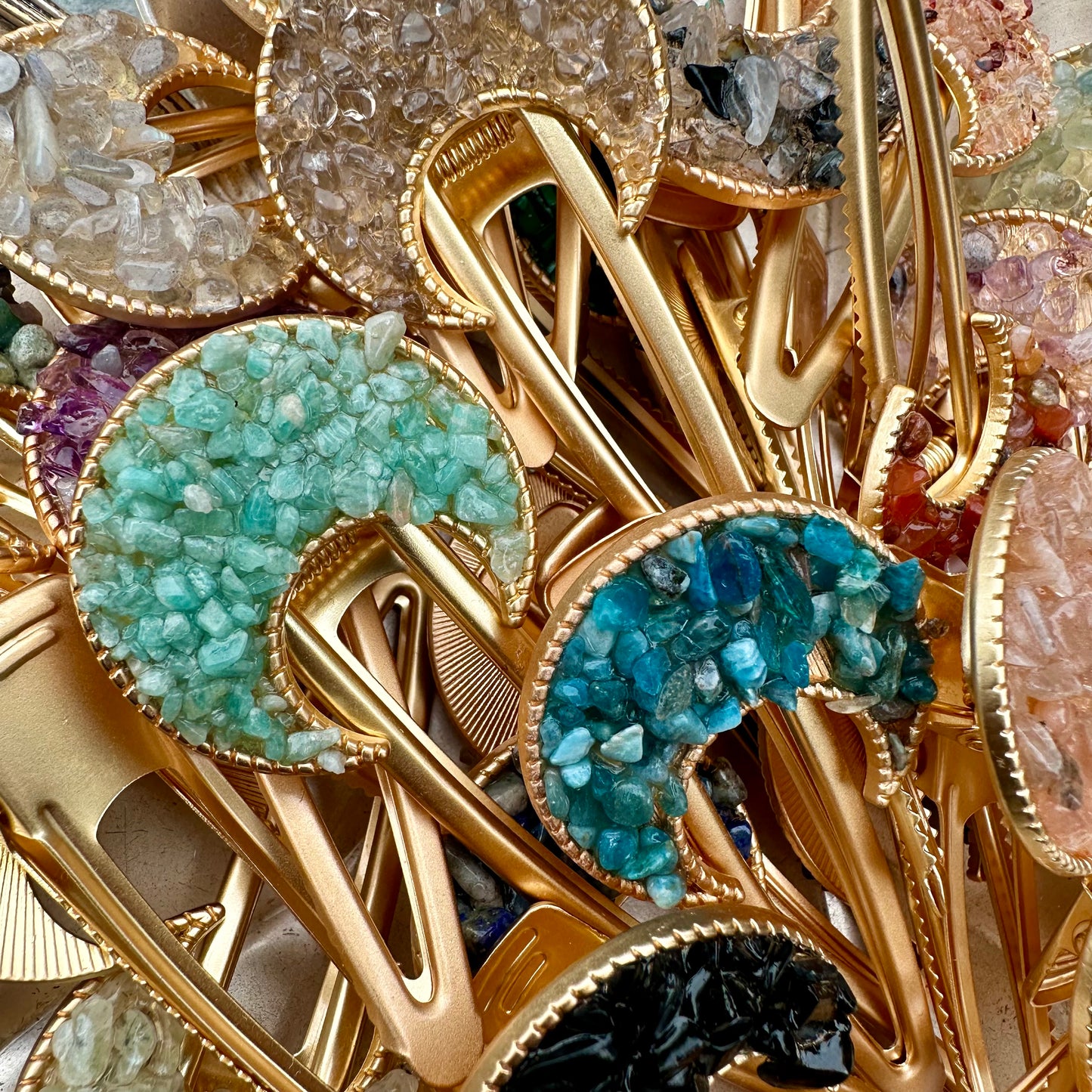 Crystal Hair Clips