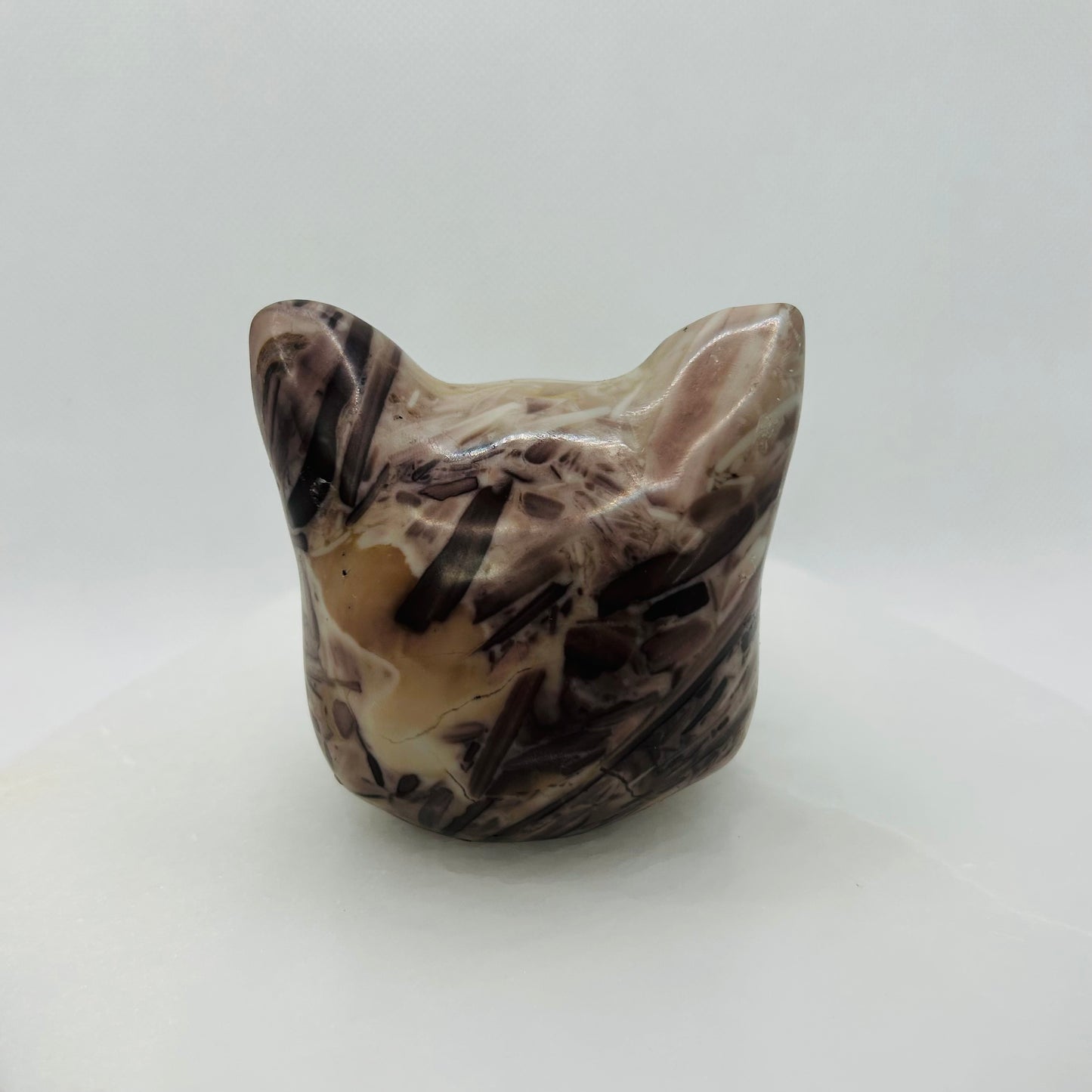 Picture Jasper - Cat Head Carving