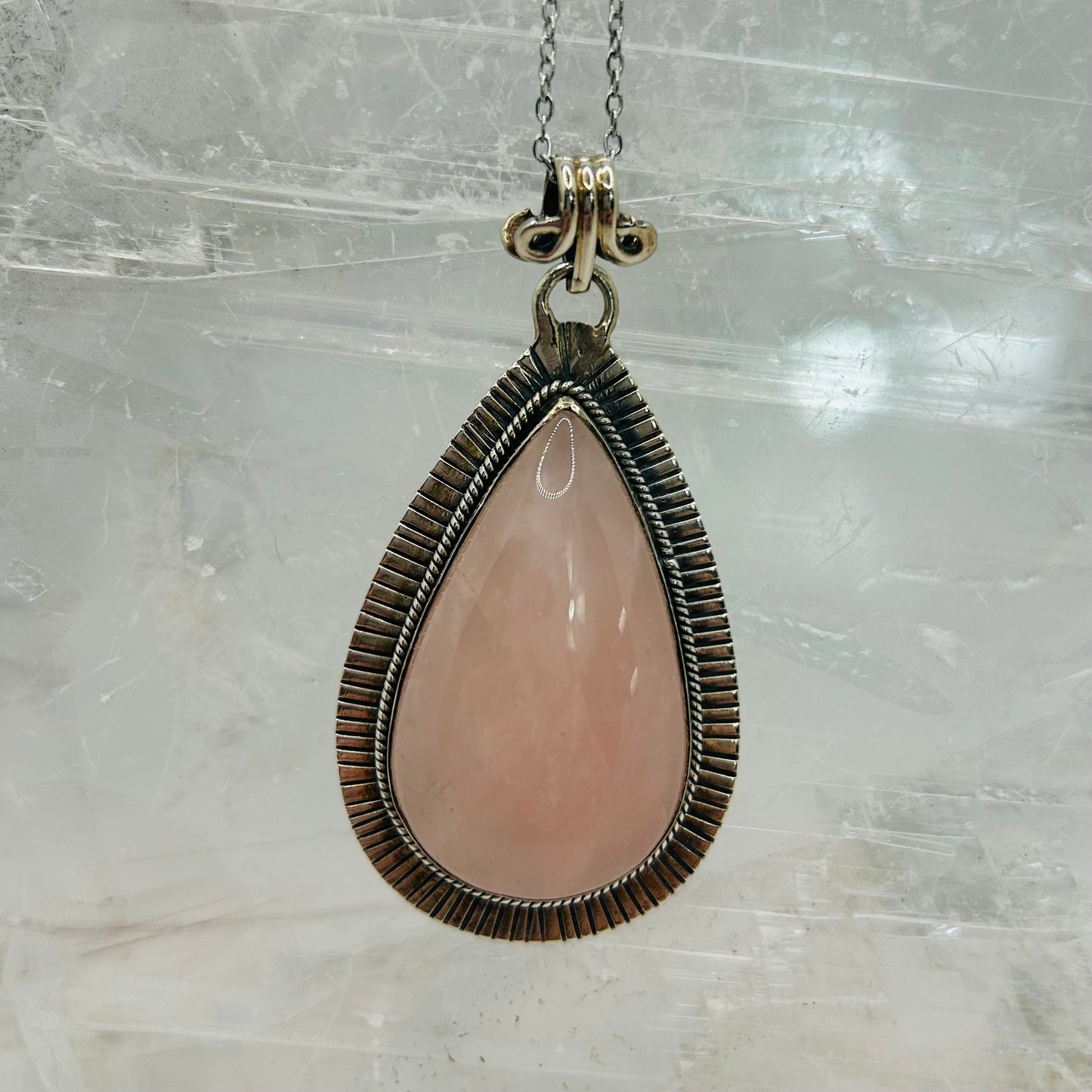 Rose Quartz Pendant
