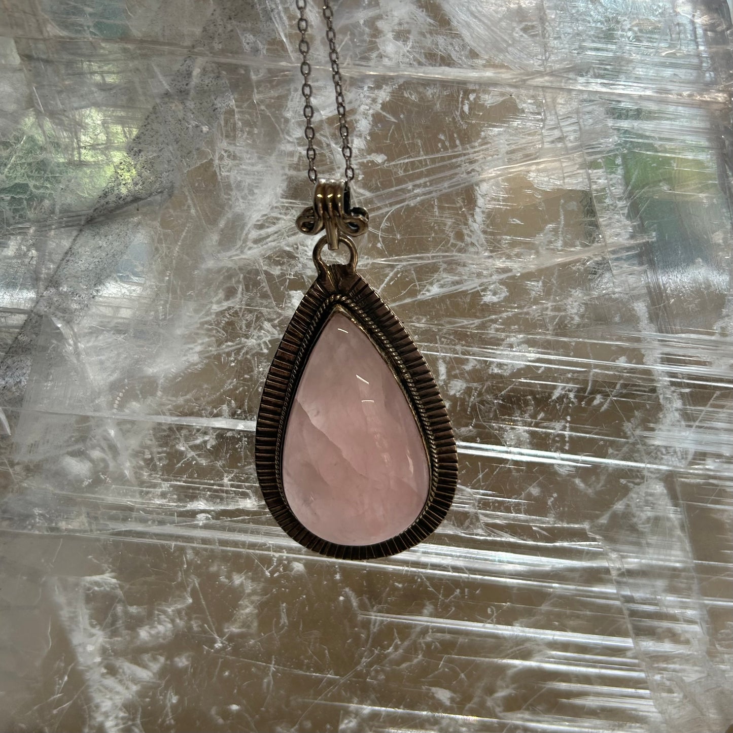 Rose Quartz Pendant