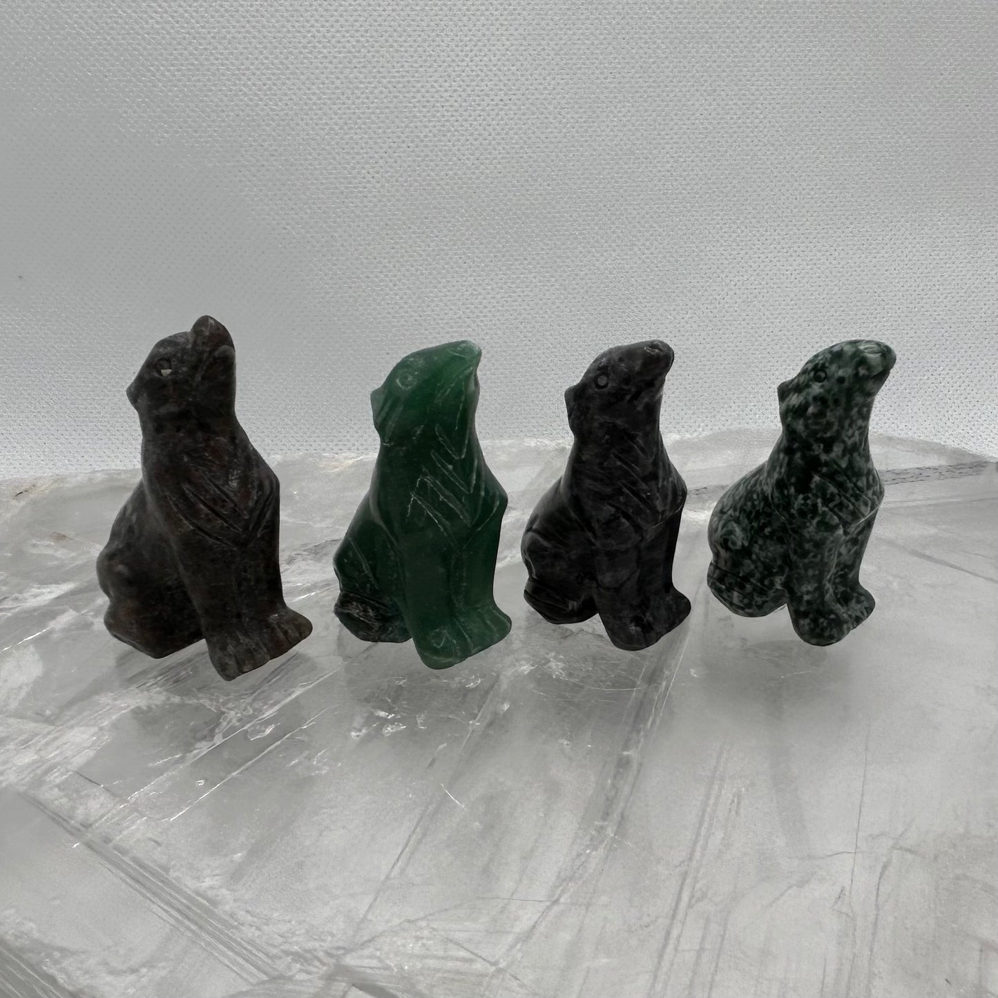 Wolf Carvings