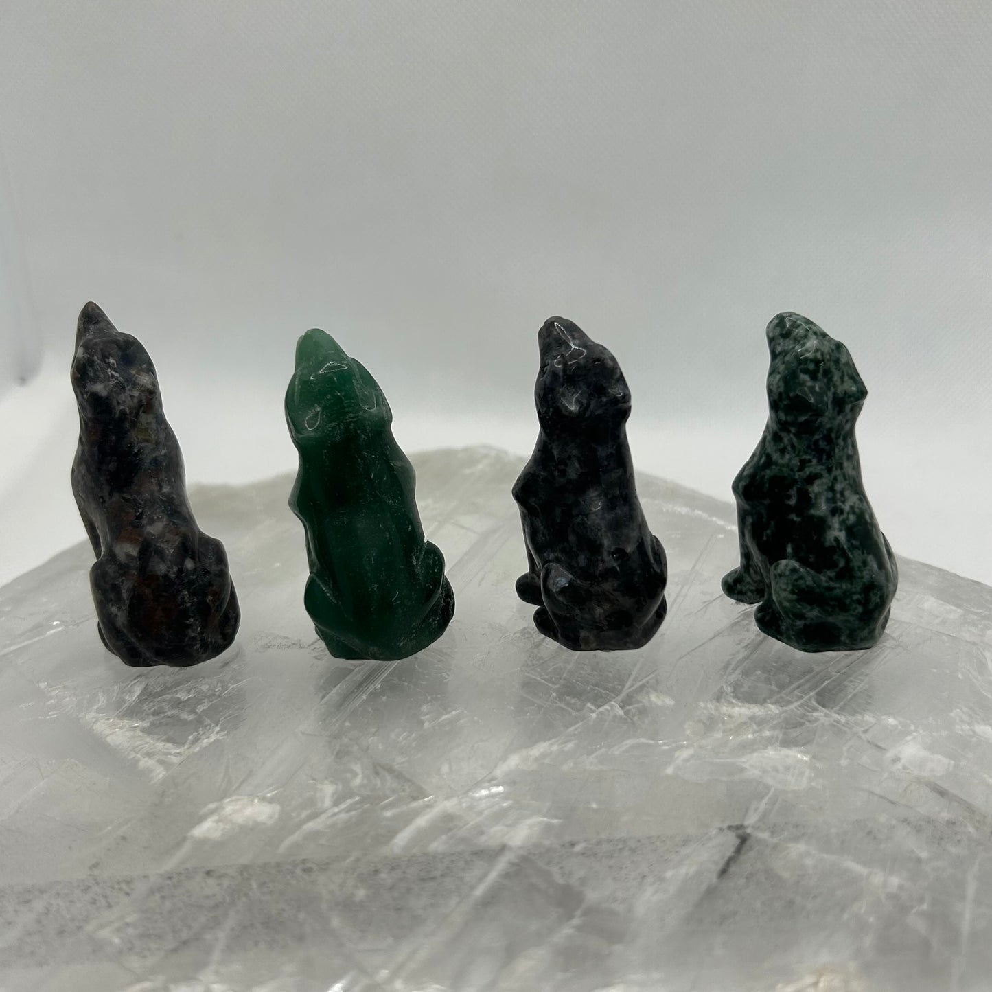 Wolf Carvings