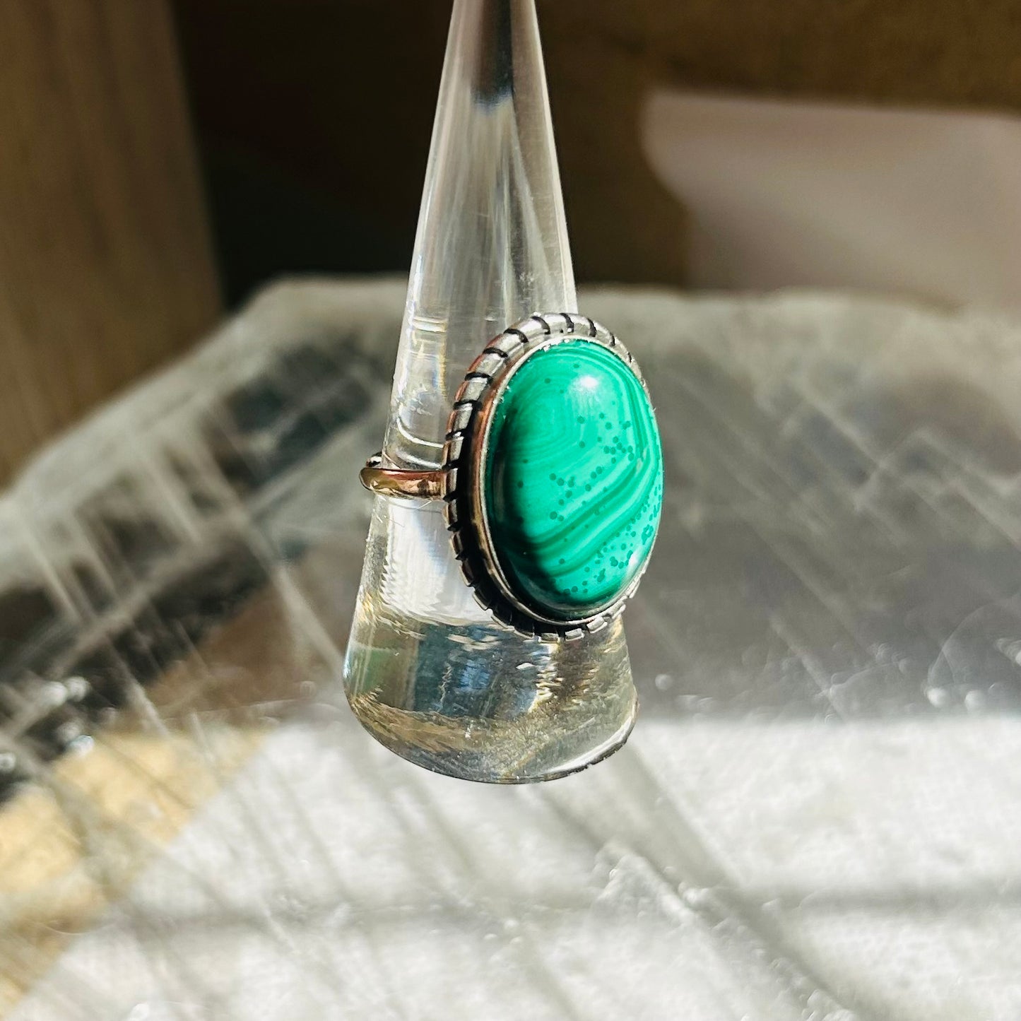 Malachite Ring