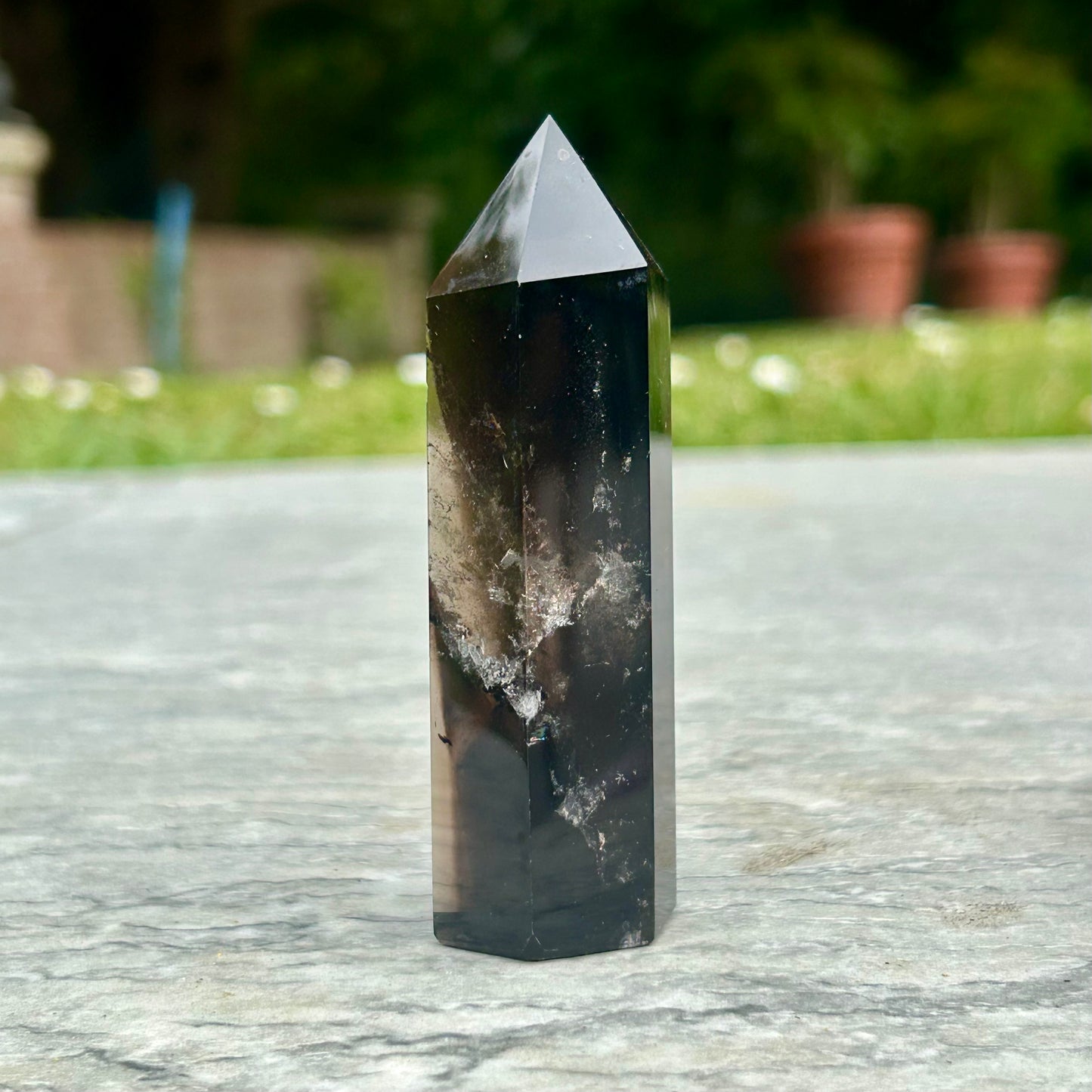 Smokey Quartz Towers